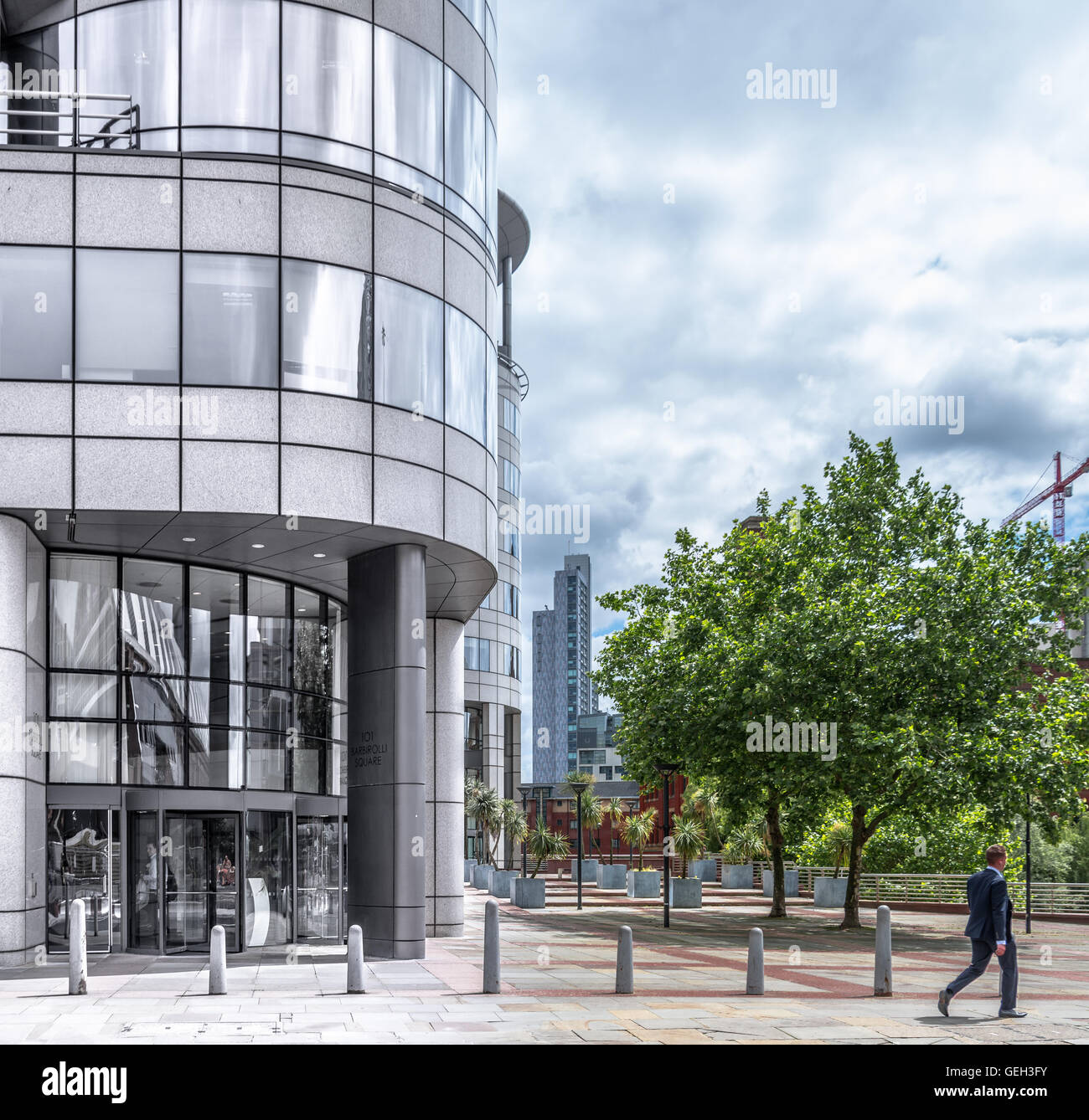 Le centre-ville de Manchester photos urbaines Banque D'Images