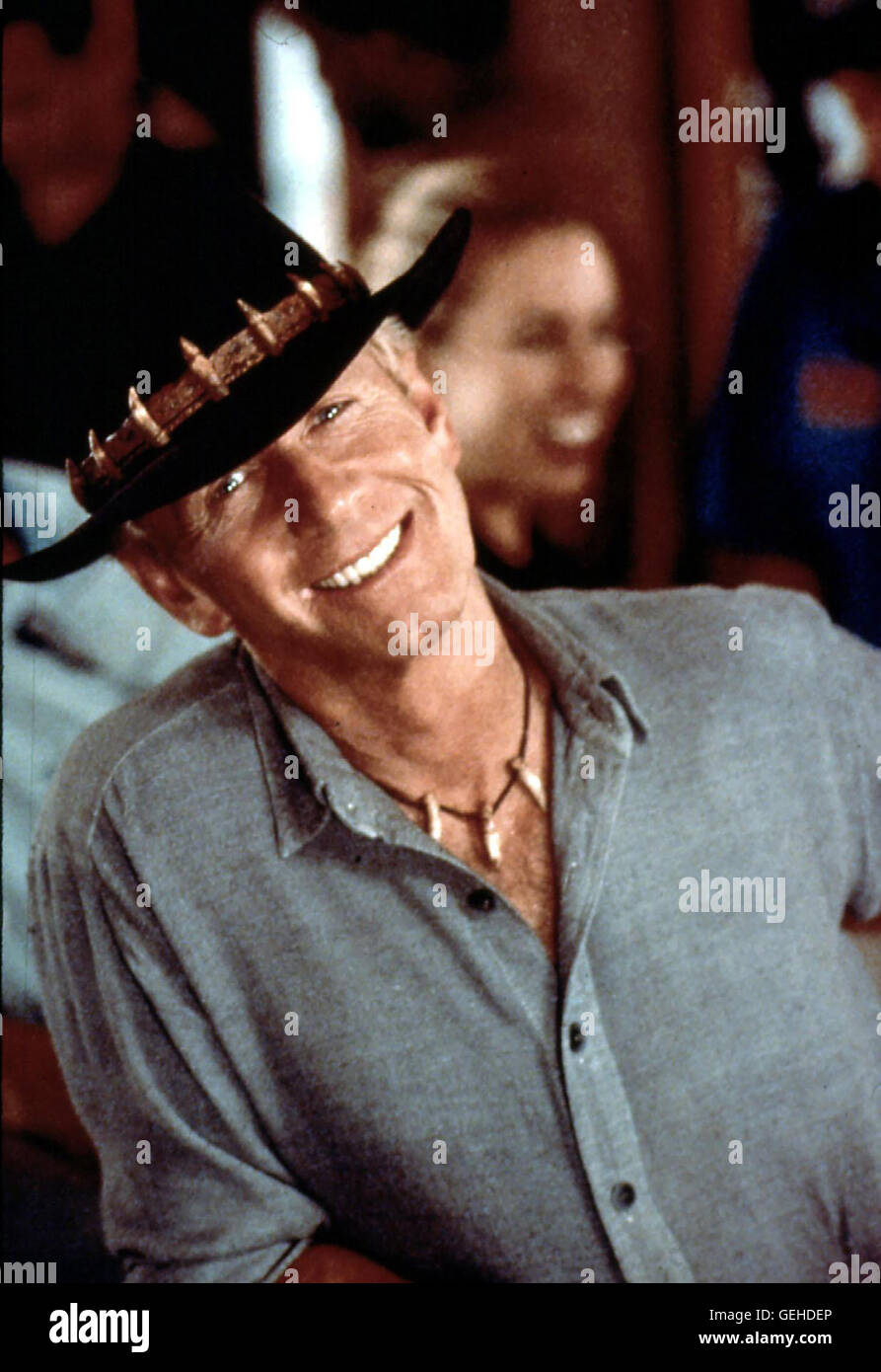 Dundee (Paul Hogan) *** légende locale *** 2001, Crocodile Dundee à Los