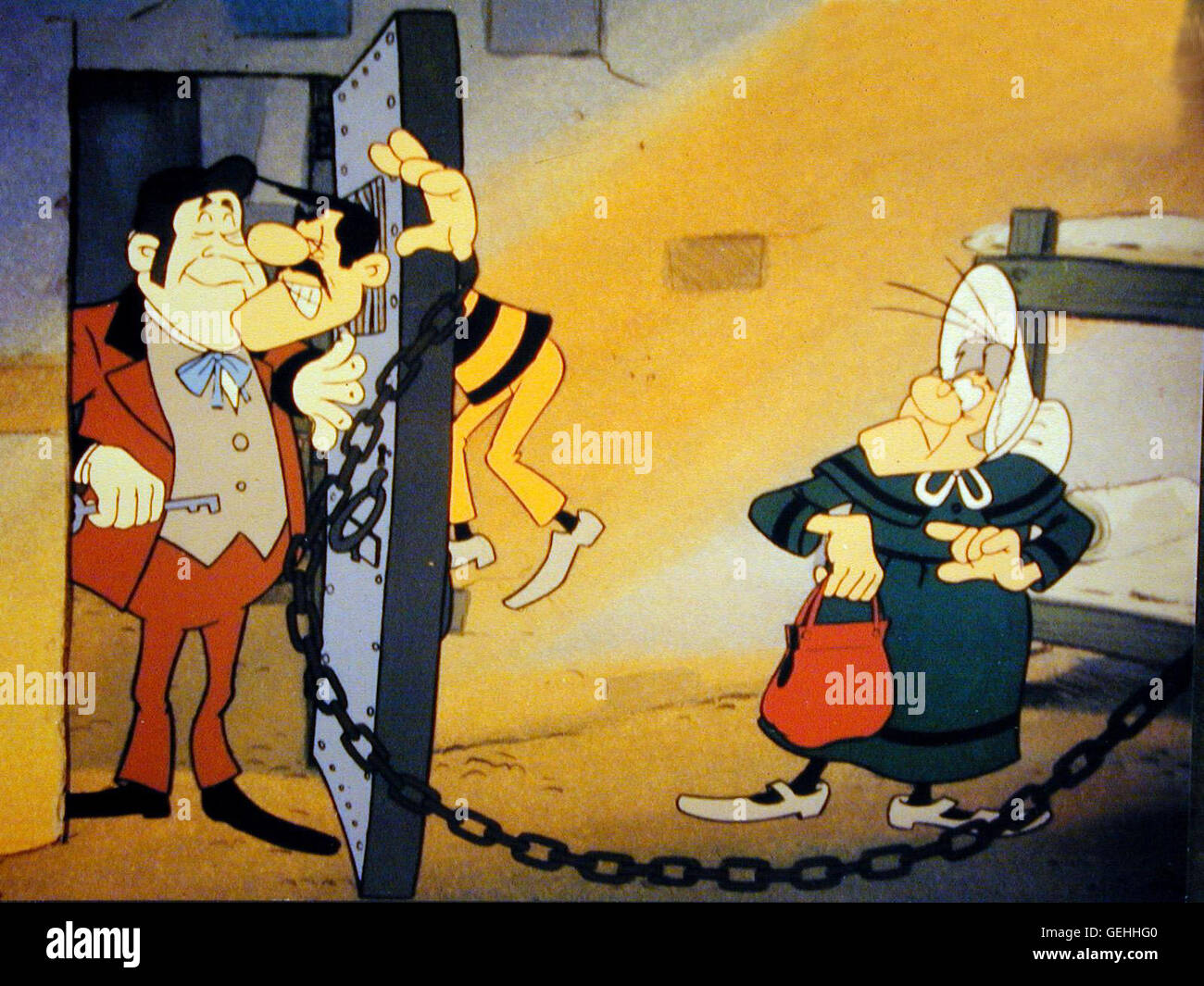 Lucky Luke Les Daltons En Cavale Banque d'image et photos - Alamy