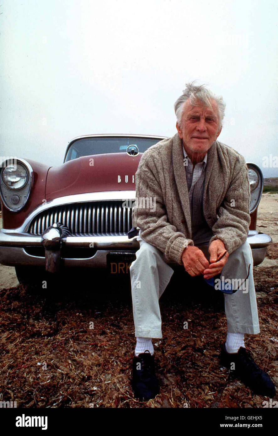 Kirk Douglas, *** *** légende locale 1994, 1990er, années 90, Film, se trouve les garçons, le dire, l'auto, portrait, vintage car, les garçons se faire connaître Banque D'Images
