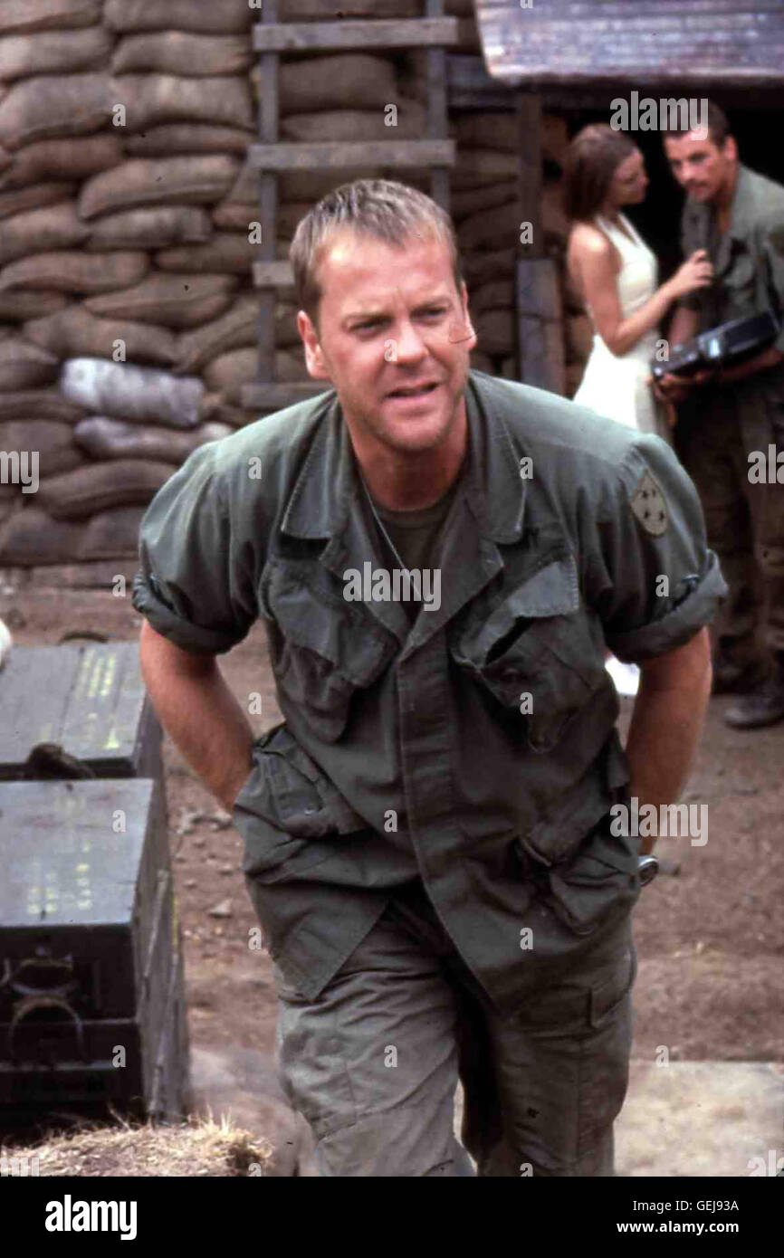Kiefer Sutherland Kiefer Sutherland (rat) *** légende locale *** 1998 Soldat, pour l'amour, A, Die Kriegerin Banque D'Images