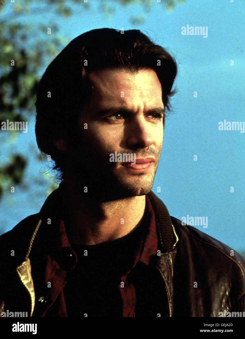 Andrew E. Barrett (Lorenzo Lamas) *** légende locale ***, 1993, l'épéiste, Samurai - Das Magische Schwert Banque D'Images