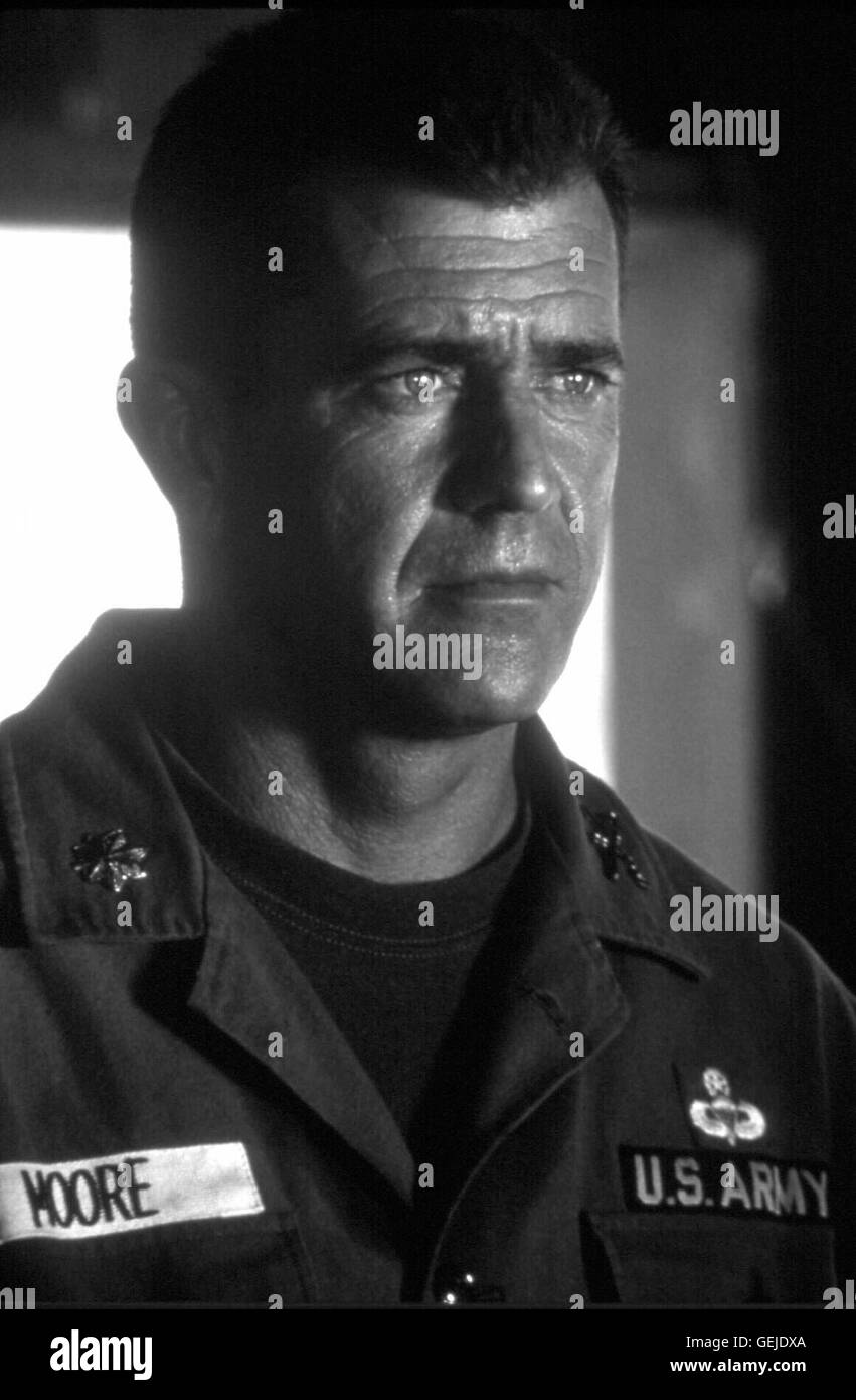 Mel Gibson Le Lieutenant-Colonel Hal G. Moore (Mel Gibson) *** légende locale *** 2002, nous étions soldats, Wir Waren Helden Banque D'Images