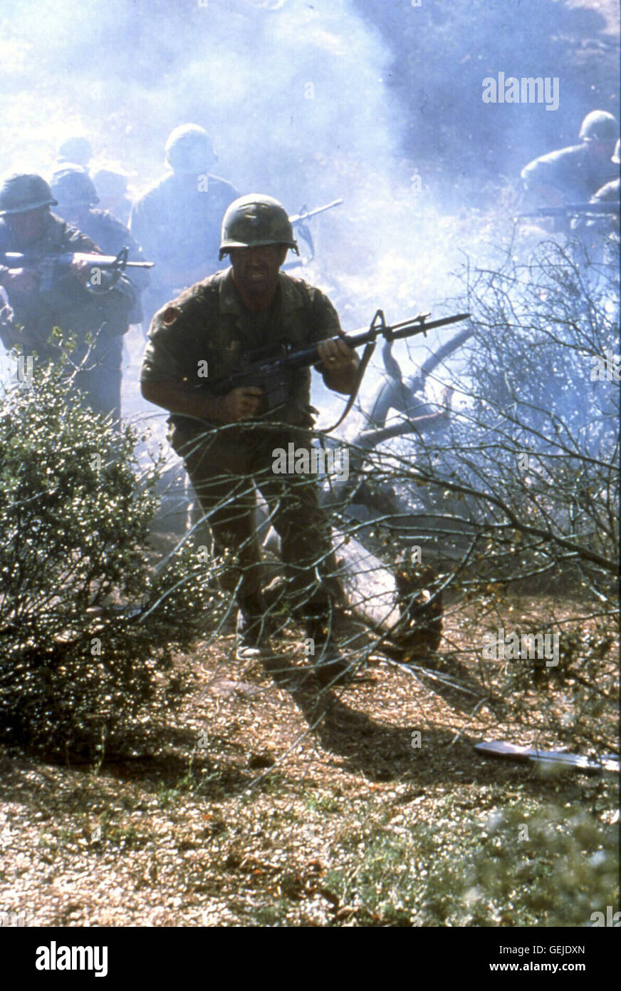 Mel Gibson Le Lieutenant-Colonel Hal G. Moore (Mel Gibson) *** légende locale *** 2002, nous étions soldats, Wir Waren Helden Banque D'Images