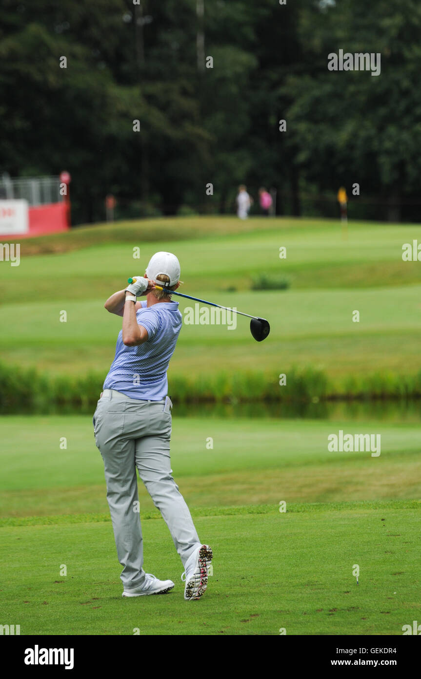 Le Buckinghamshire, Royaume-Uni. 27 juillet, 2016. RICOH WOMEN'S BRITISH OPEN 2016 jour de pratique à Woburn Golf & Country Club dans le Buckinghamshire England UK Golf Club 27/7/16 : Crédit Bigred/Alamy Live News Banque D'Images