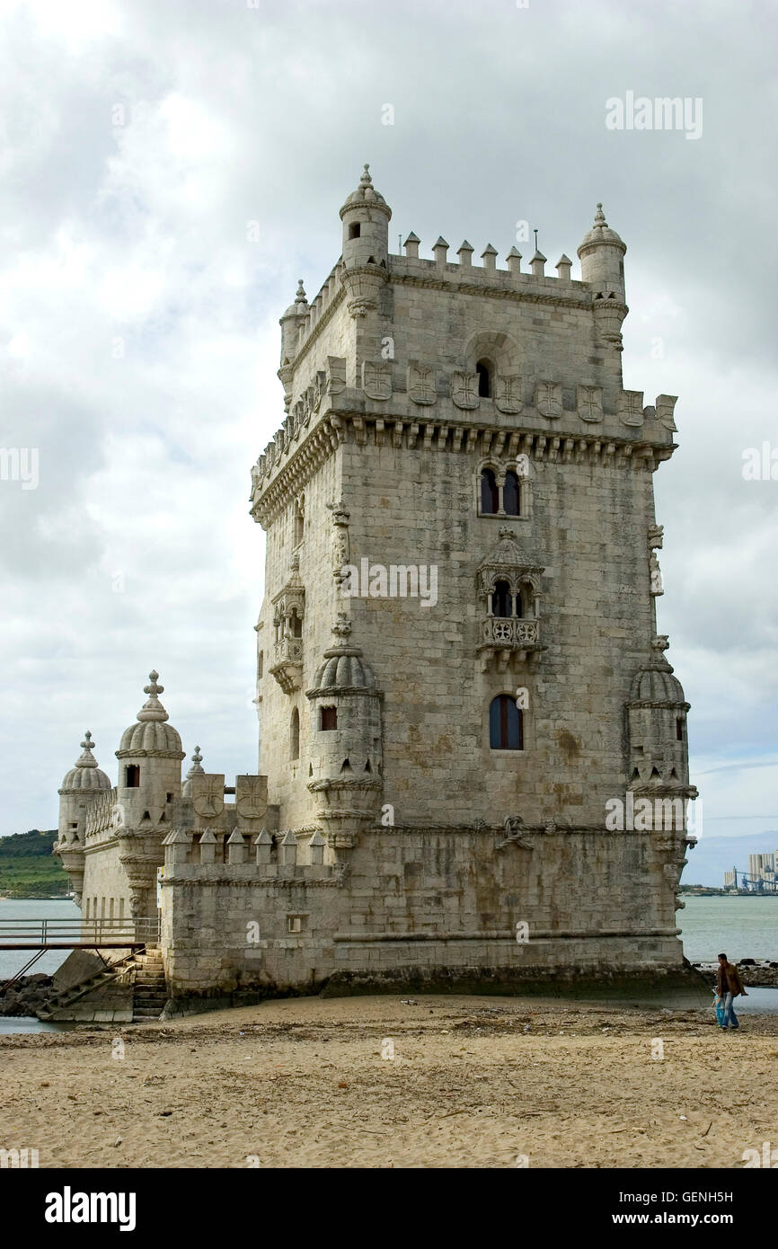 La tour de Belém. Lisboa. Portugal Banque D'Images