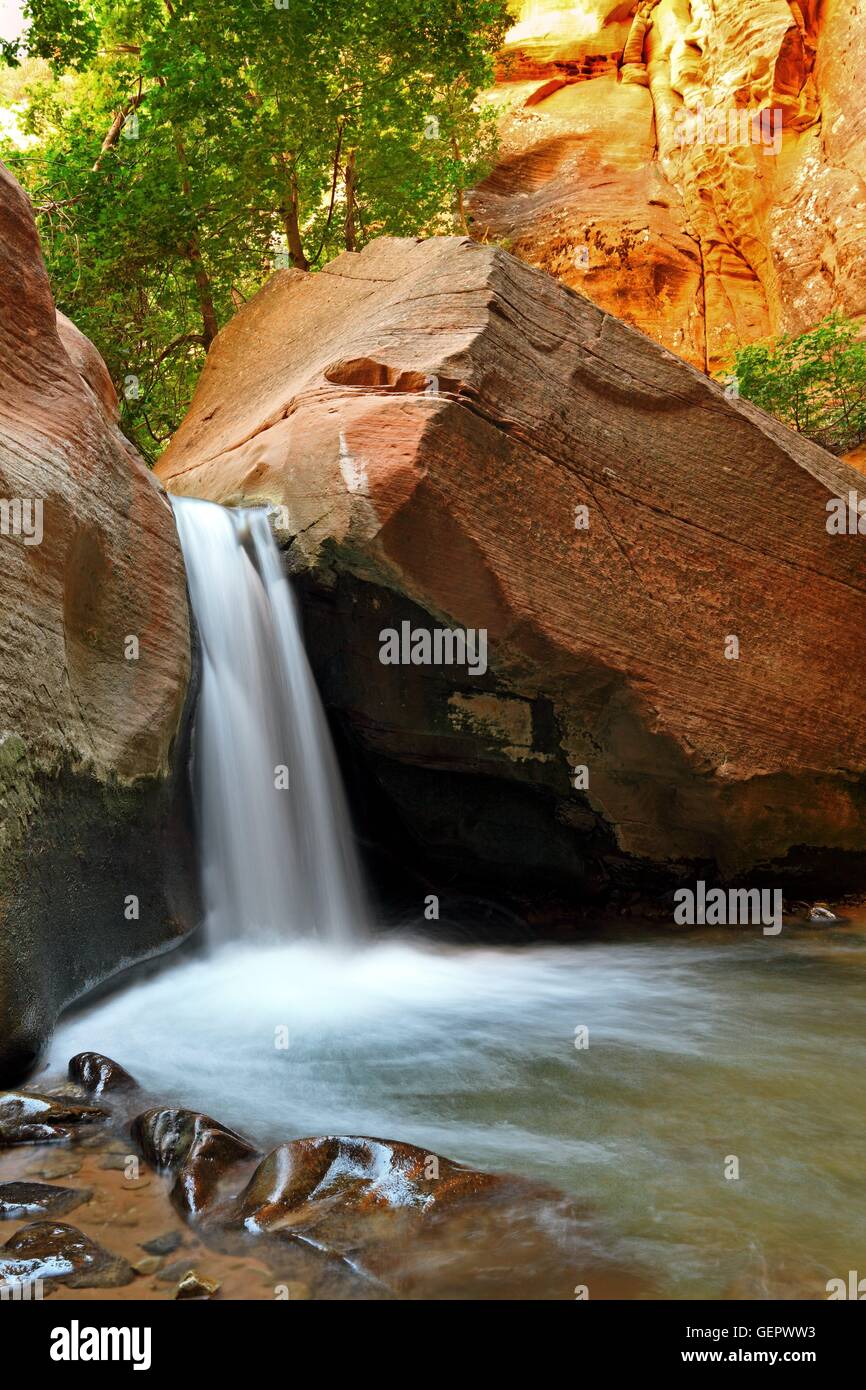 Géographie / voyages, USA, Utah, Kanarra Creek, Kanarraville, Banque D'Images