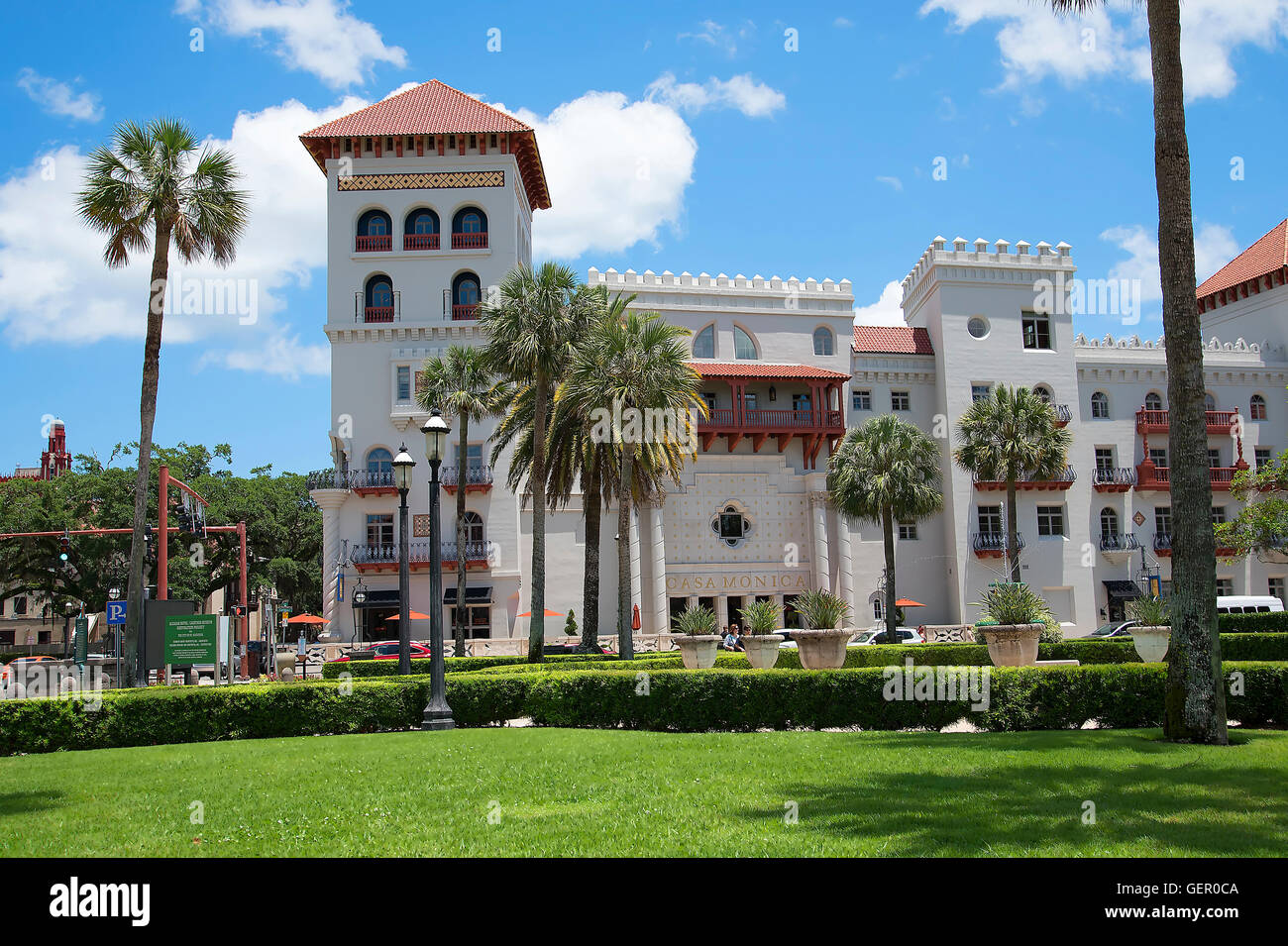 Flagler College à St Augustine en Floride USA Banque D'Images