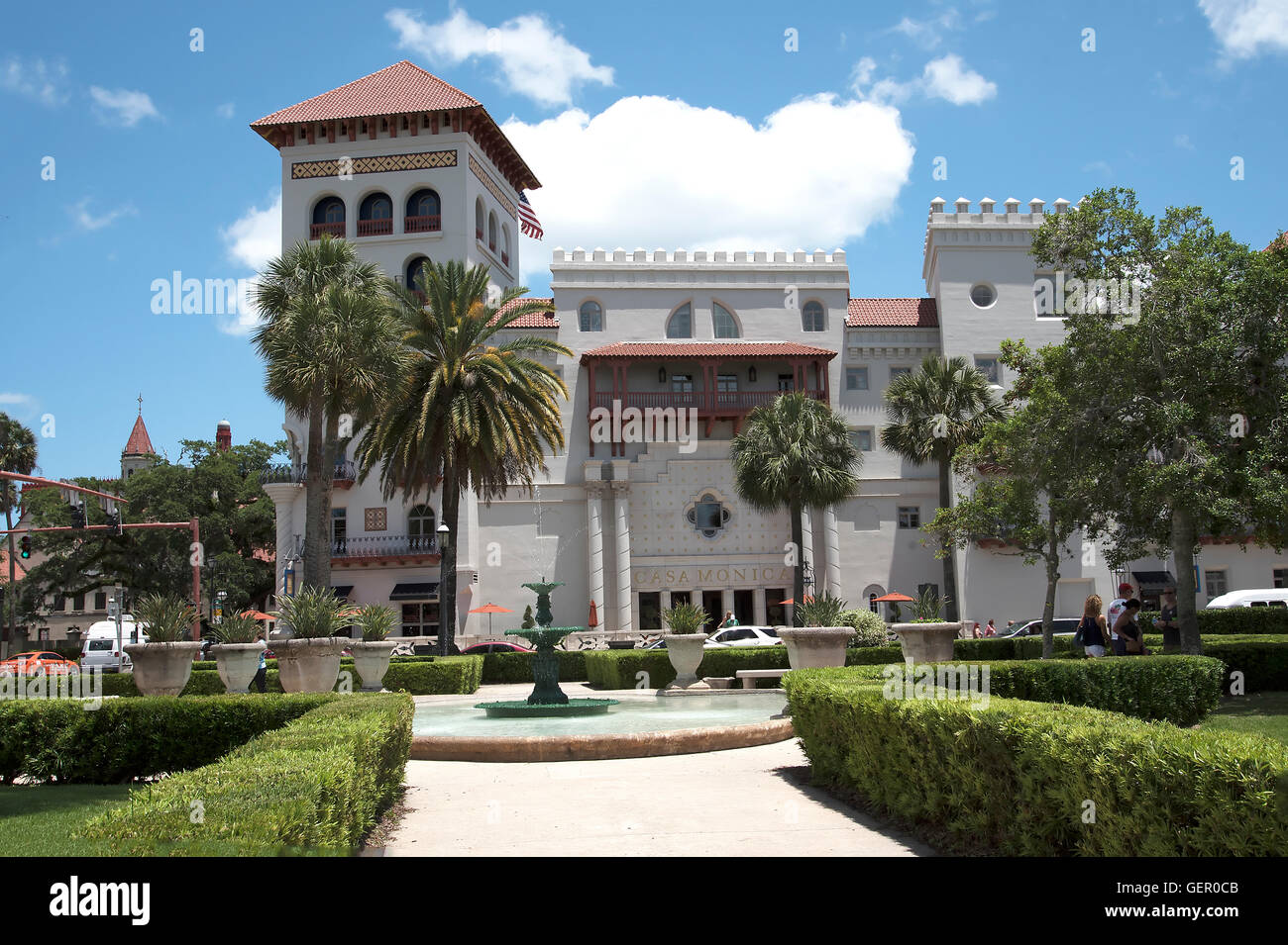 Flagler College à St Augustine en Floride USA Banque D'Images