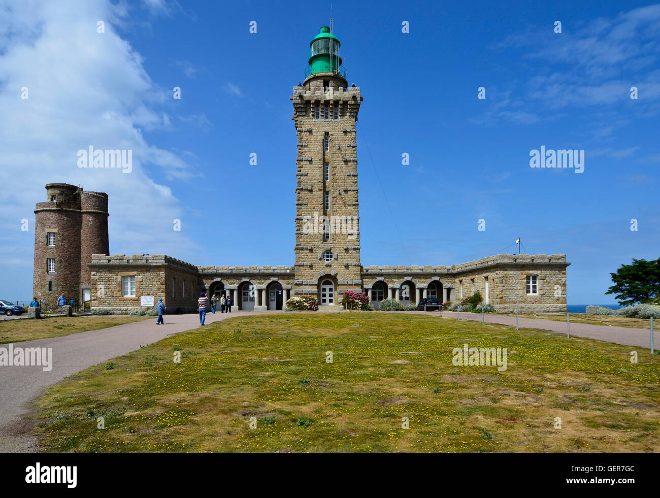 Géographie / voyages, France, Bretagne, Cap Fréhel, phare, Banque D'Images