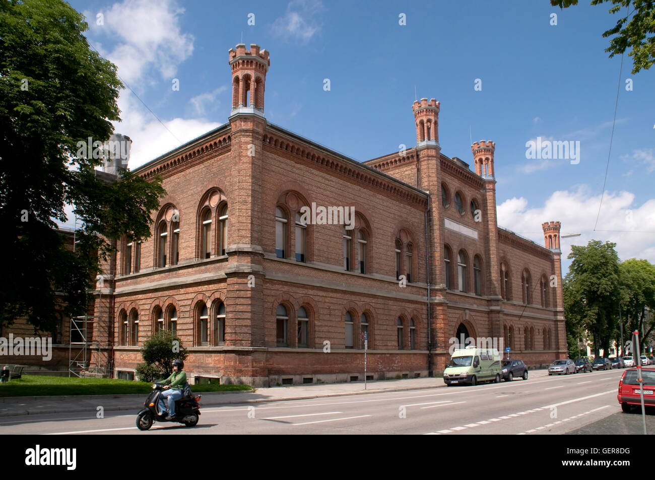 Géographie / voyage, Allemagne, Bavaria, Munich, Université de technologie, bâtiment ancien, Maxvorstadt, Banque D'Images