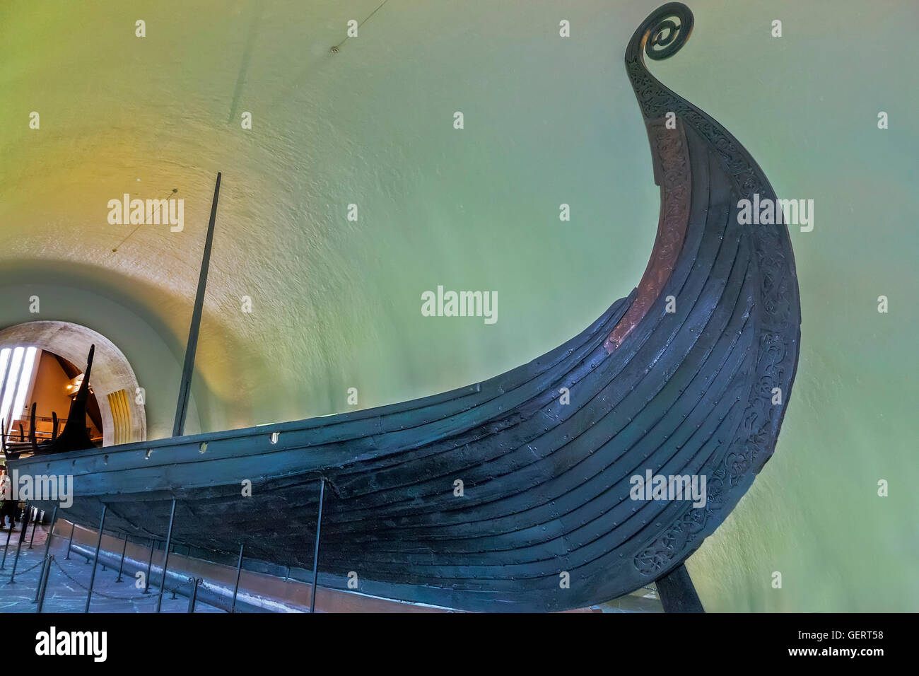 Viking Ship Museum Oslo Norvège Banque D'Images