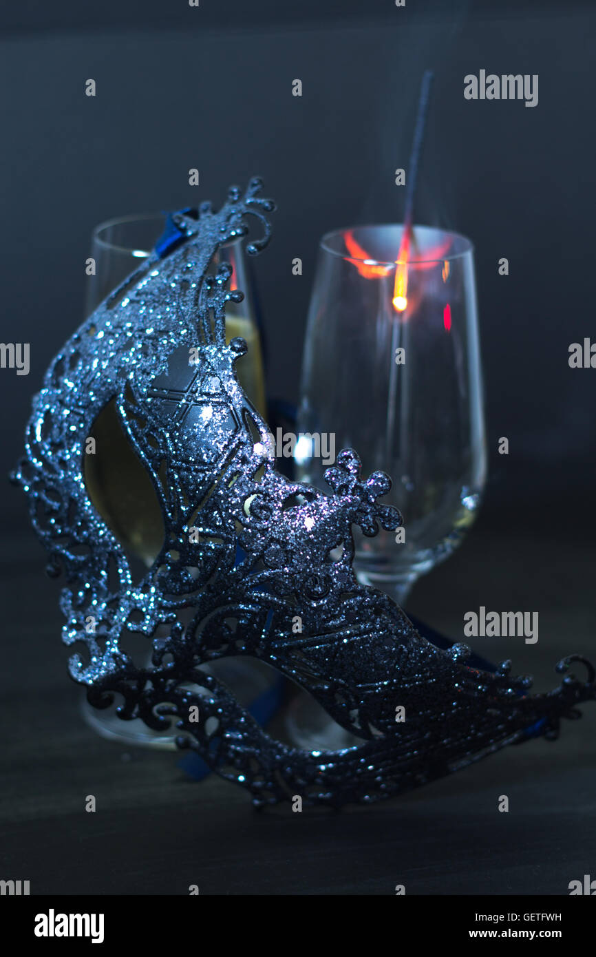 après la fête Banque D'Images