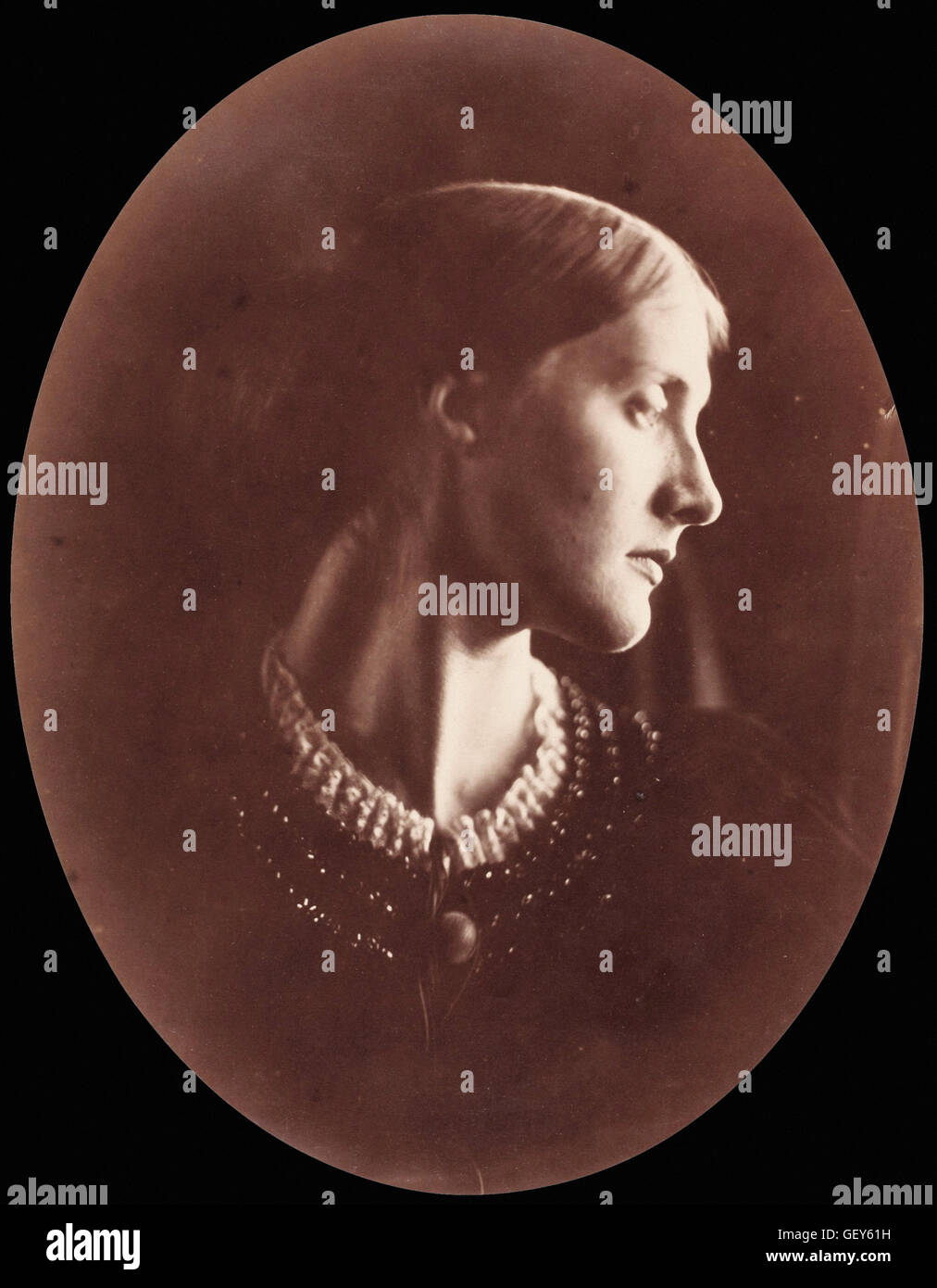 Julia Margaret Cameron - Mme Herbert Duckworth Banque D'Images