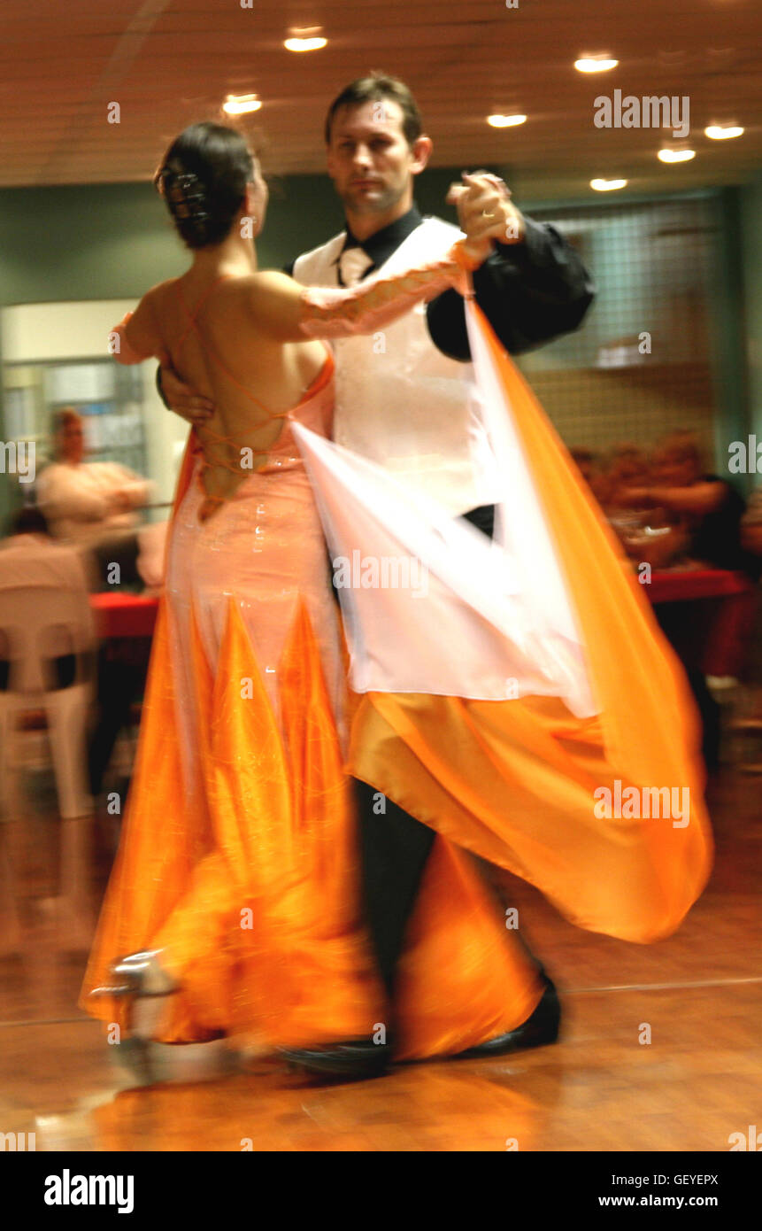 Danse de salon, Pretoria, Afrique du Sud Banque D'Images