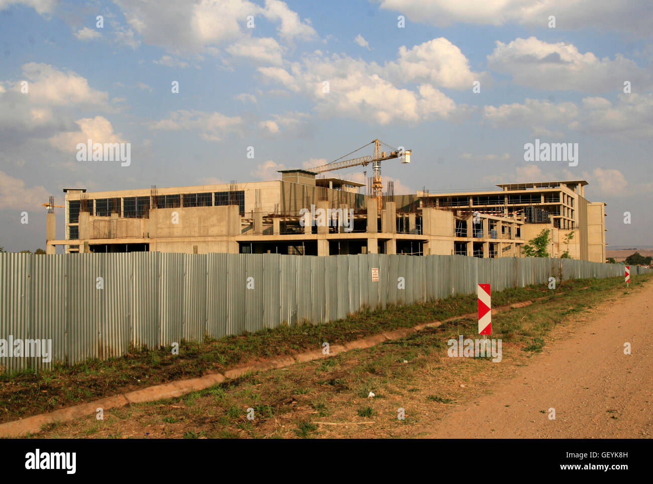 La Villa Mall ; incomplet en raison d'une faillite, Moreleta Park, Pretoria Banque D'Images