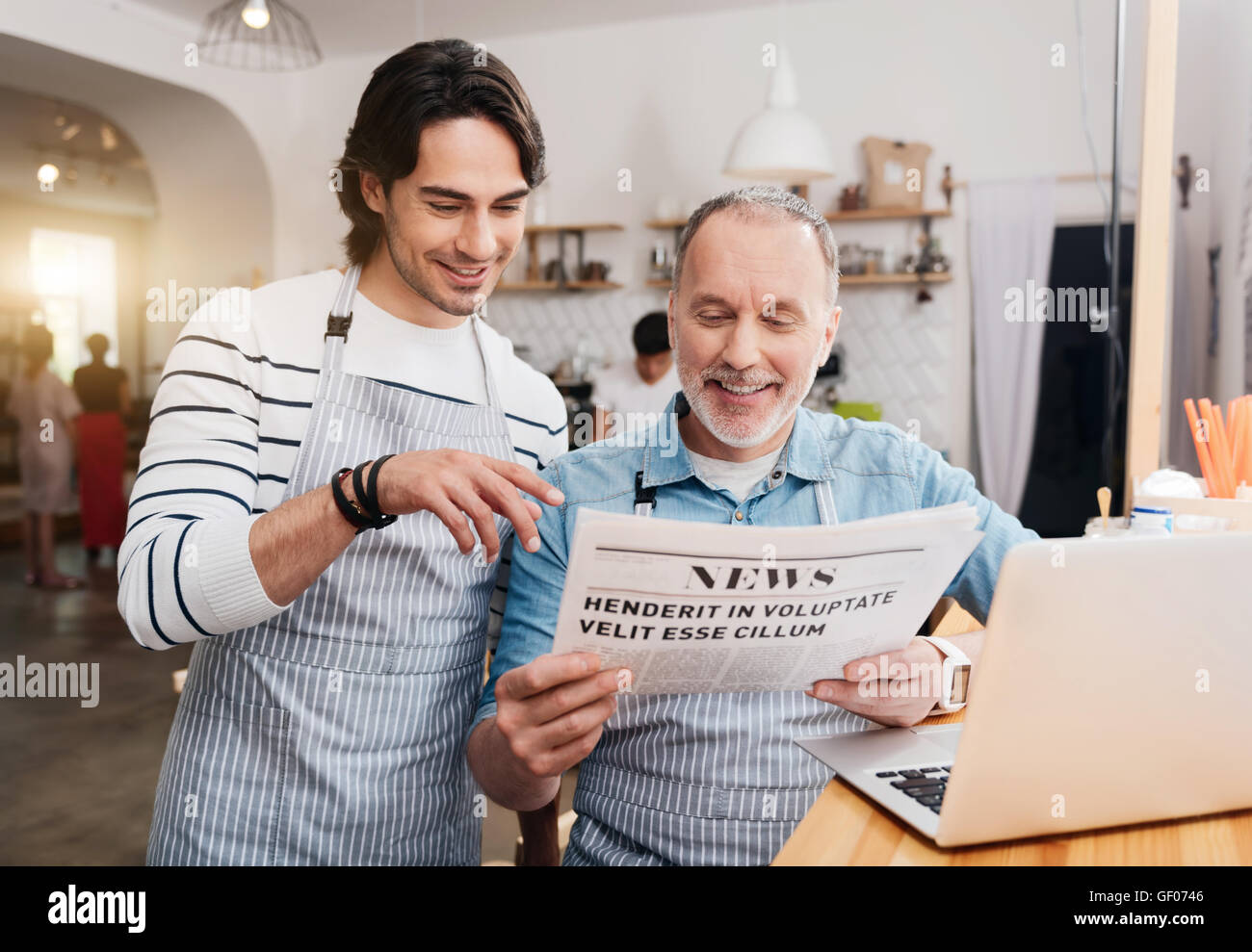 Business café moderne Banque D'Images