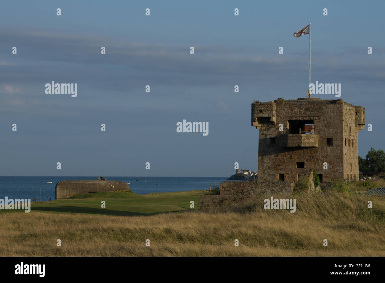 Fort Henry, Grouville, Jersey, Channel Islands Banque D'Images