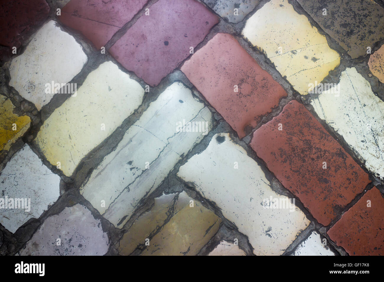 Galets pierres antiques Banque D'Images