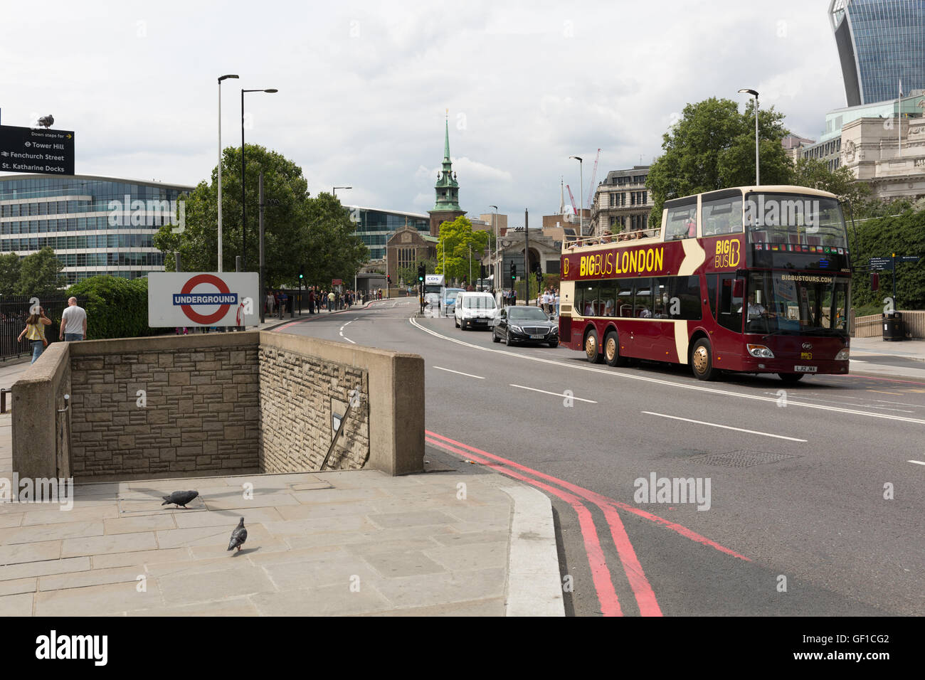 Visite guidée touristique London UK Banque D'Images