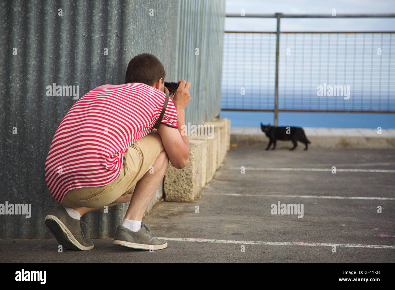 Photographe de voyage Banque D'Images