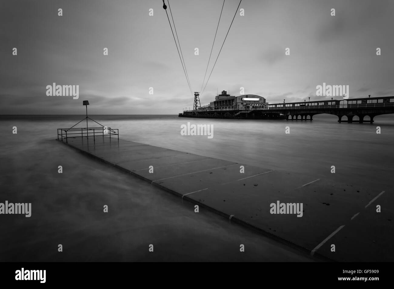 La jetée de Bournemouth Banque D'Images