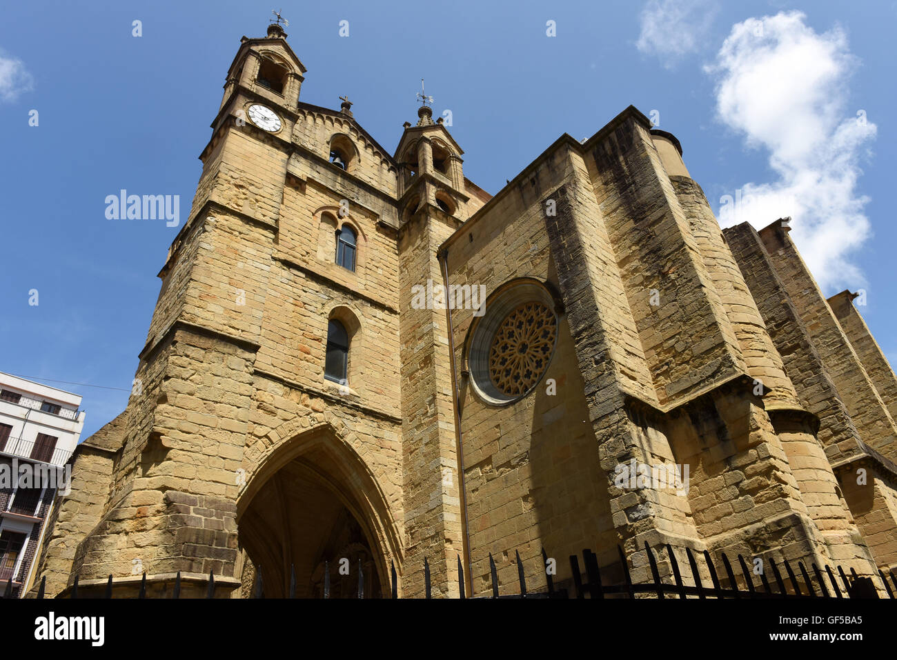 Église de San Vincente Donostia San Sebastian espagne Pays basque Banque D'Images