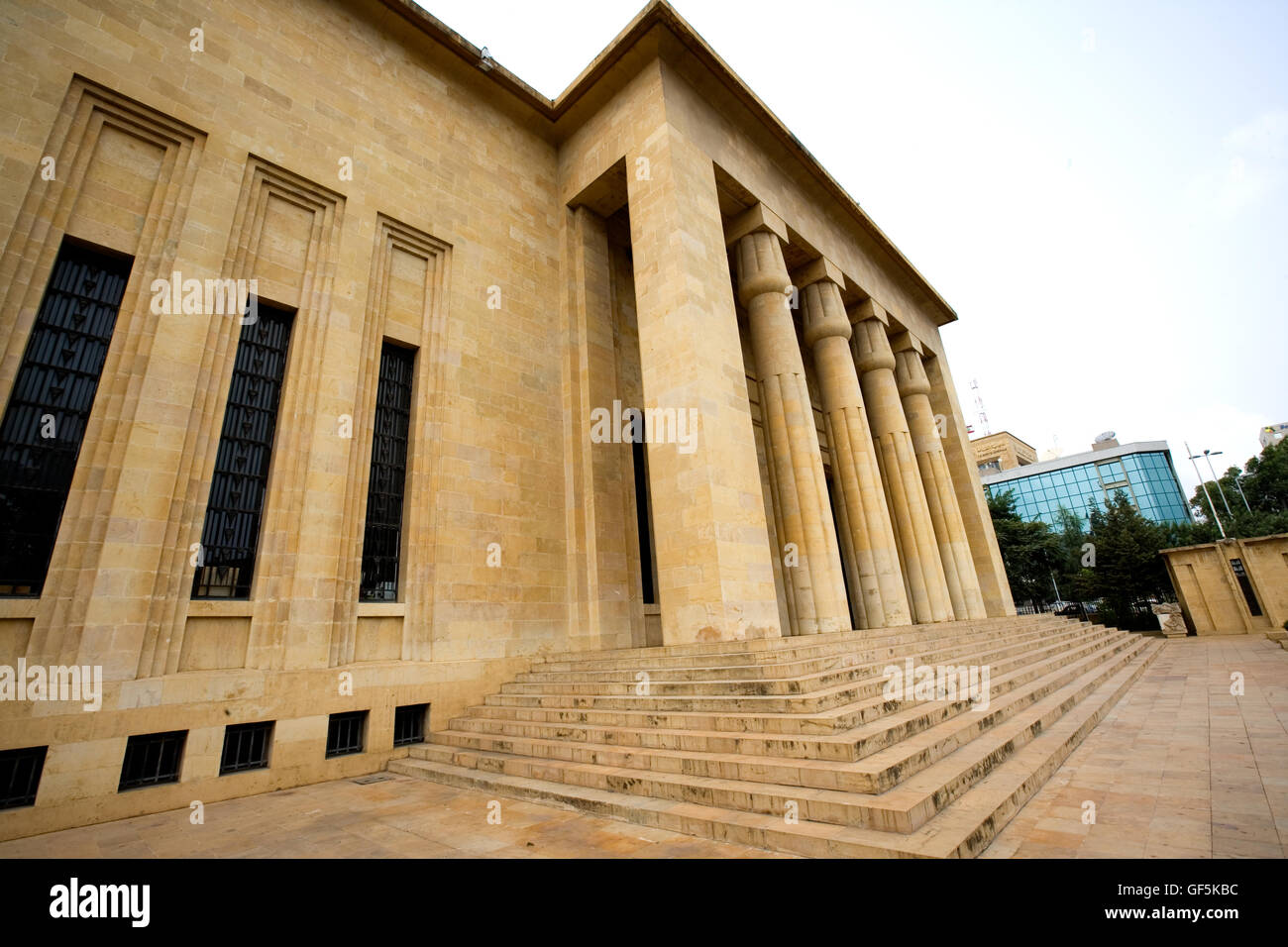 Le Musée National de Beyrouth, Liban. Banque D'Images