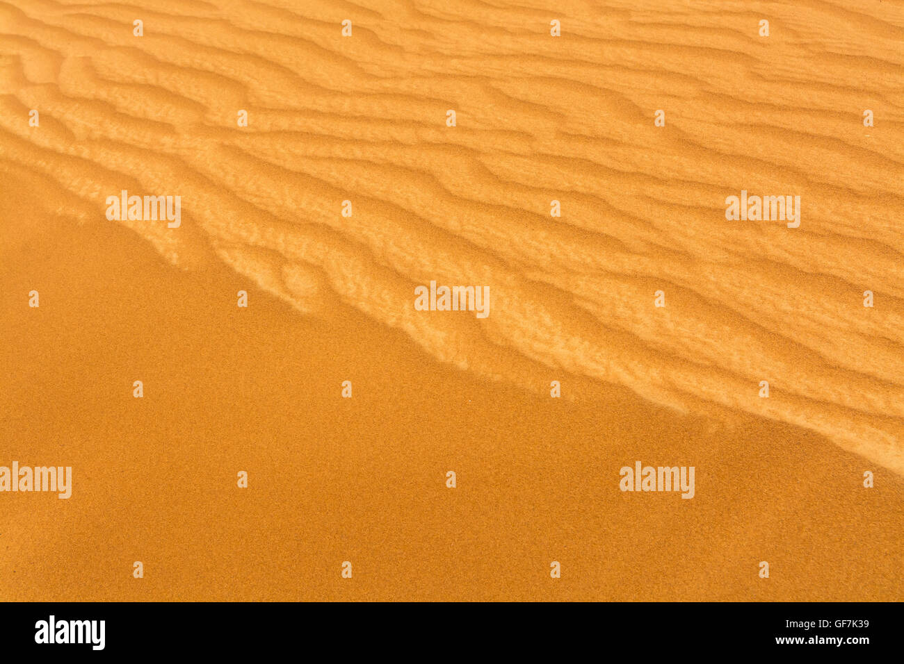 Full Frame Shot de sable dans le Desert Banque D'Images