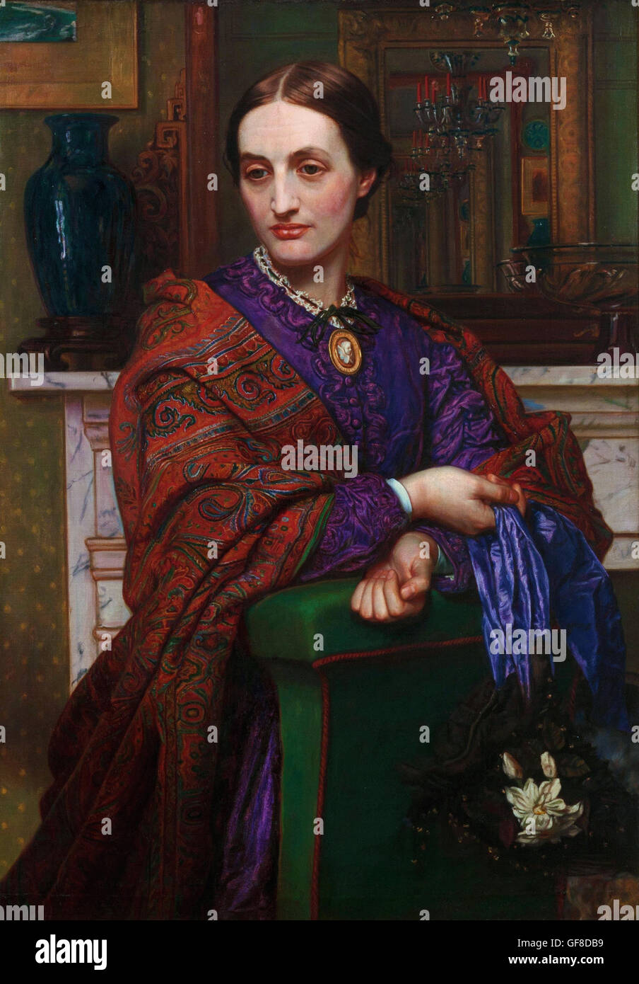 William Holman Hunt - Fanny Waugh Hunt Banque D'Images