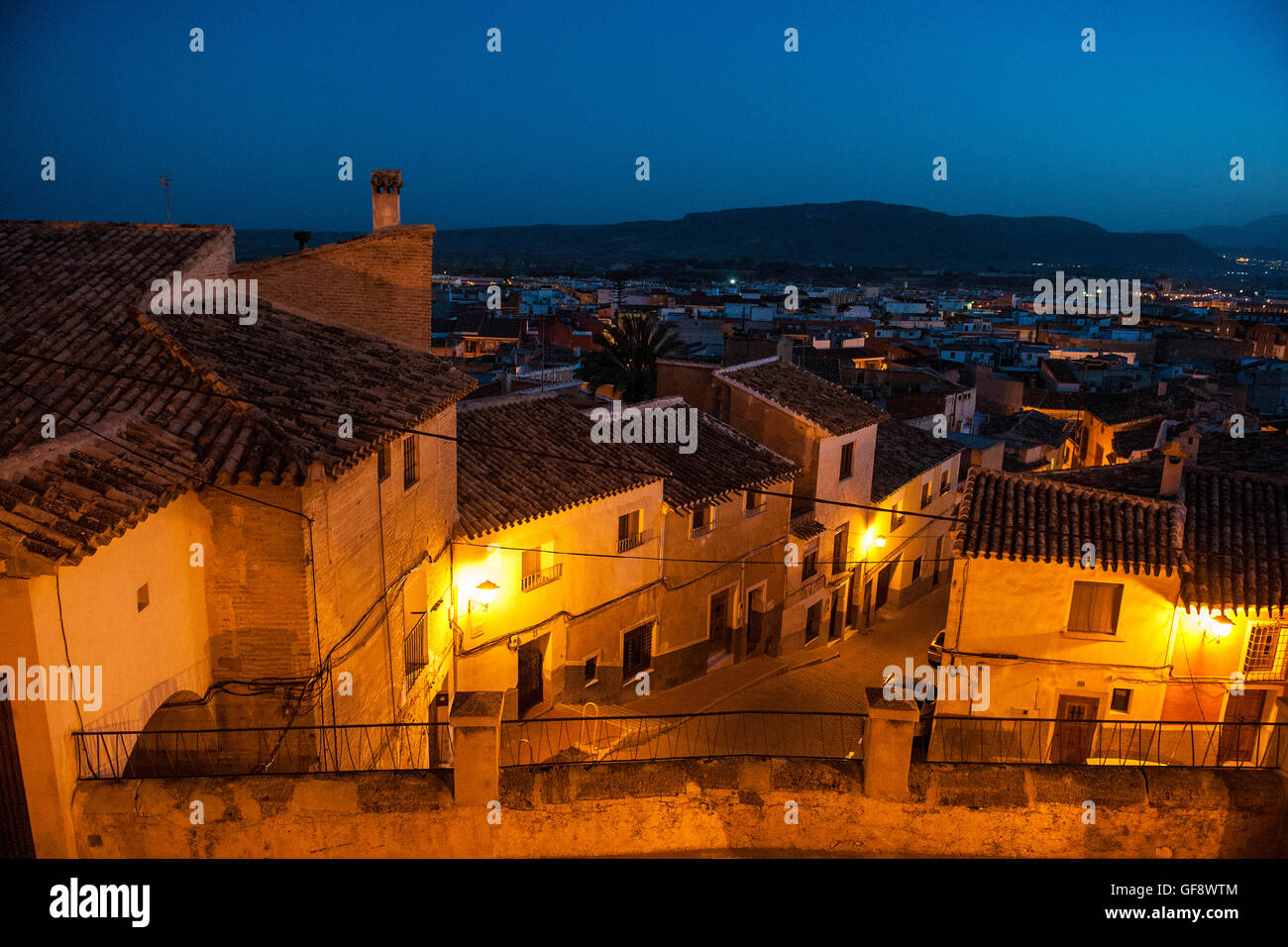 L'Espagne, région de Murcie, Mula, paysage urbain Banque D'Images