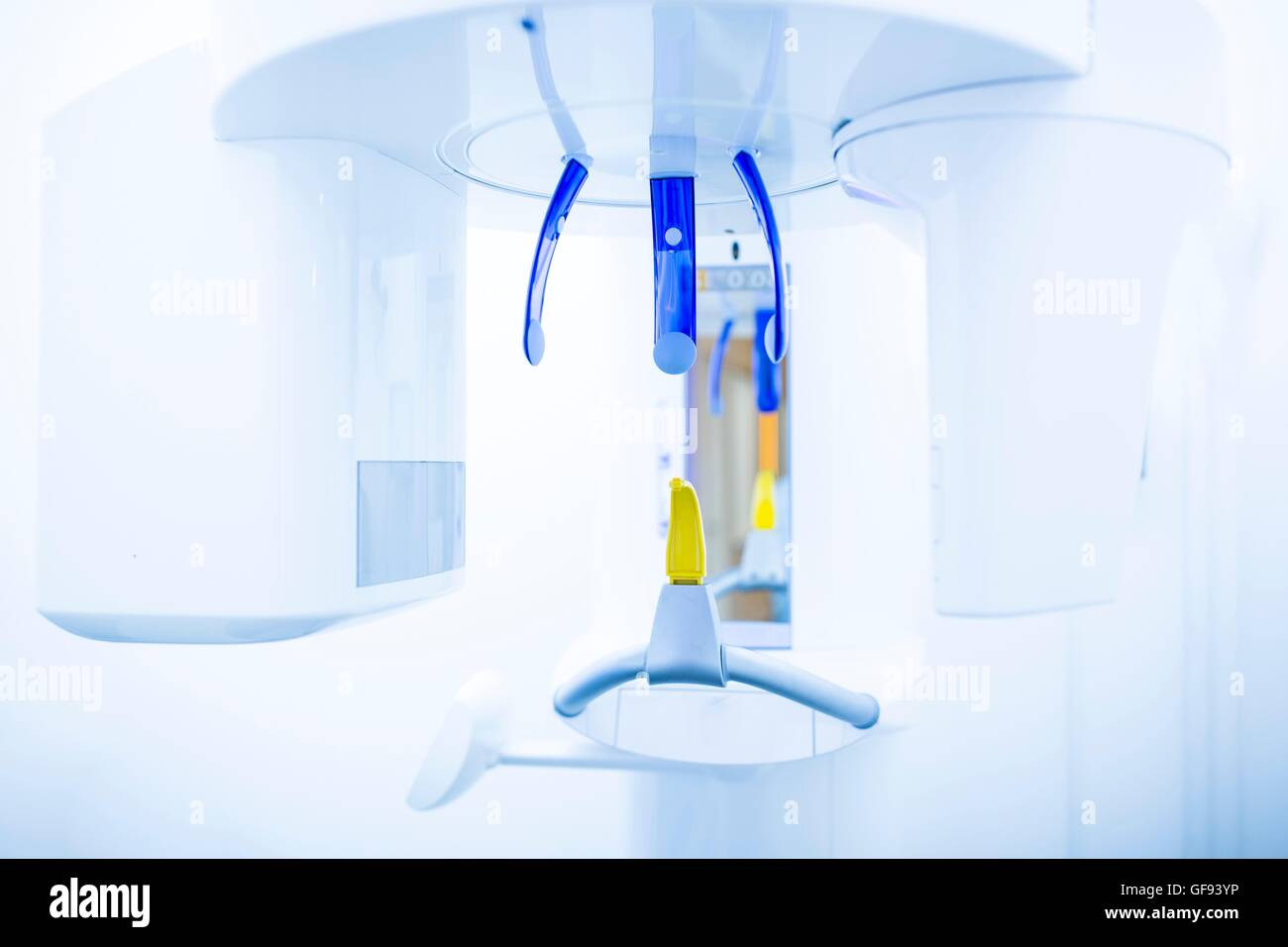 Dental x-ray machine, close-up. Banque D'Images