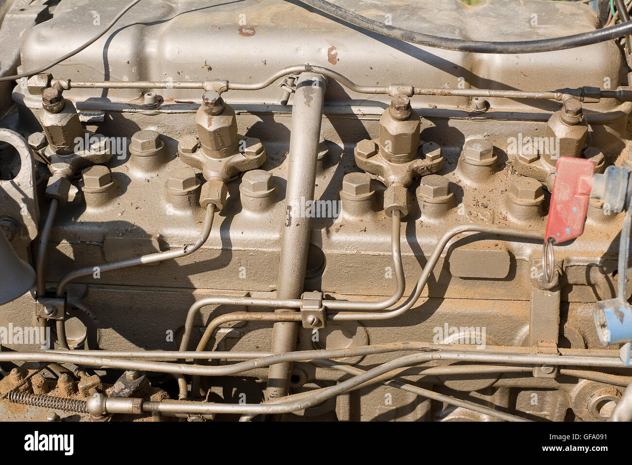 Ancien moteur Moteur Banque D'Images