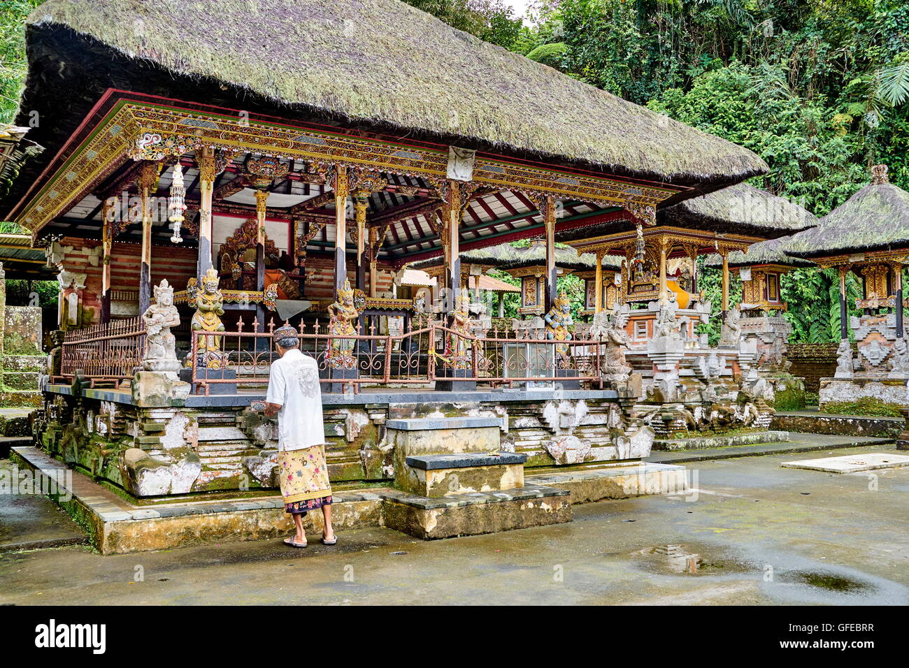 Pura Gunung Kawi Temple, Bali, Indonésie Banque D'Images
