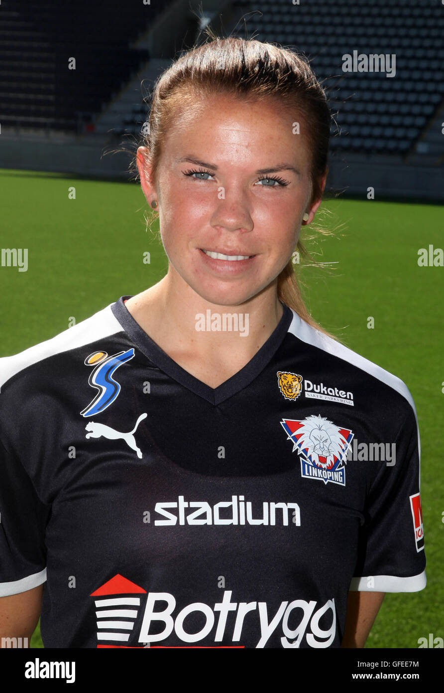 JESSICA SAMUELSSON joueur de football suédois dans l'équipe nationale Banque D'Images