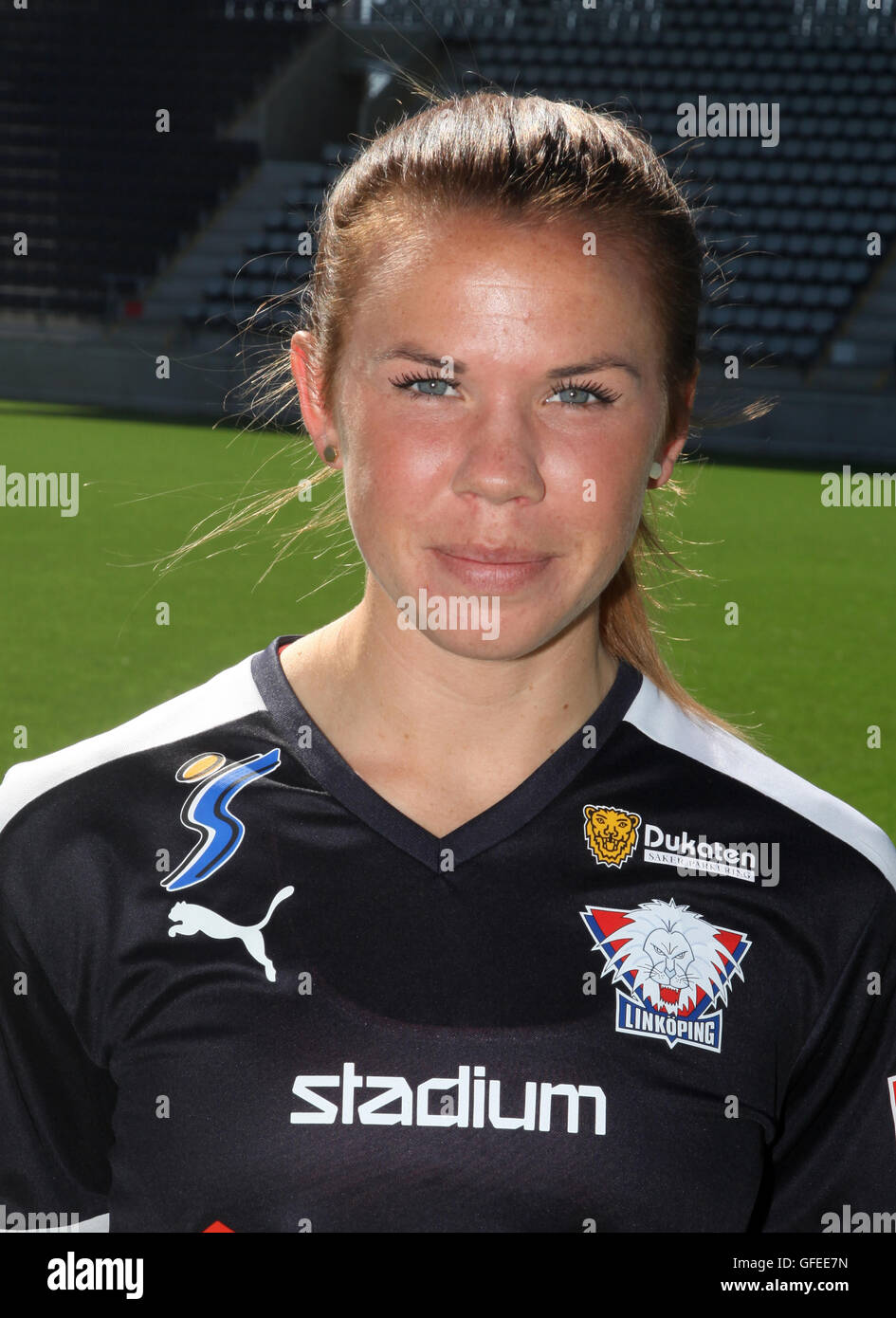 JESSICA SAMUELSSON joueur de football suédois dans l'équipe nationale Banque D'Images