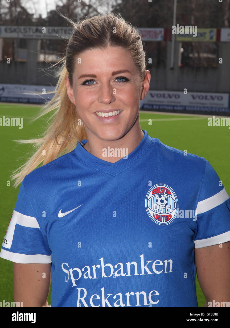 OLIVIA SCHOUGH joueur de football suédois dans l'équipe nationale Banque D'Images