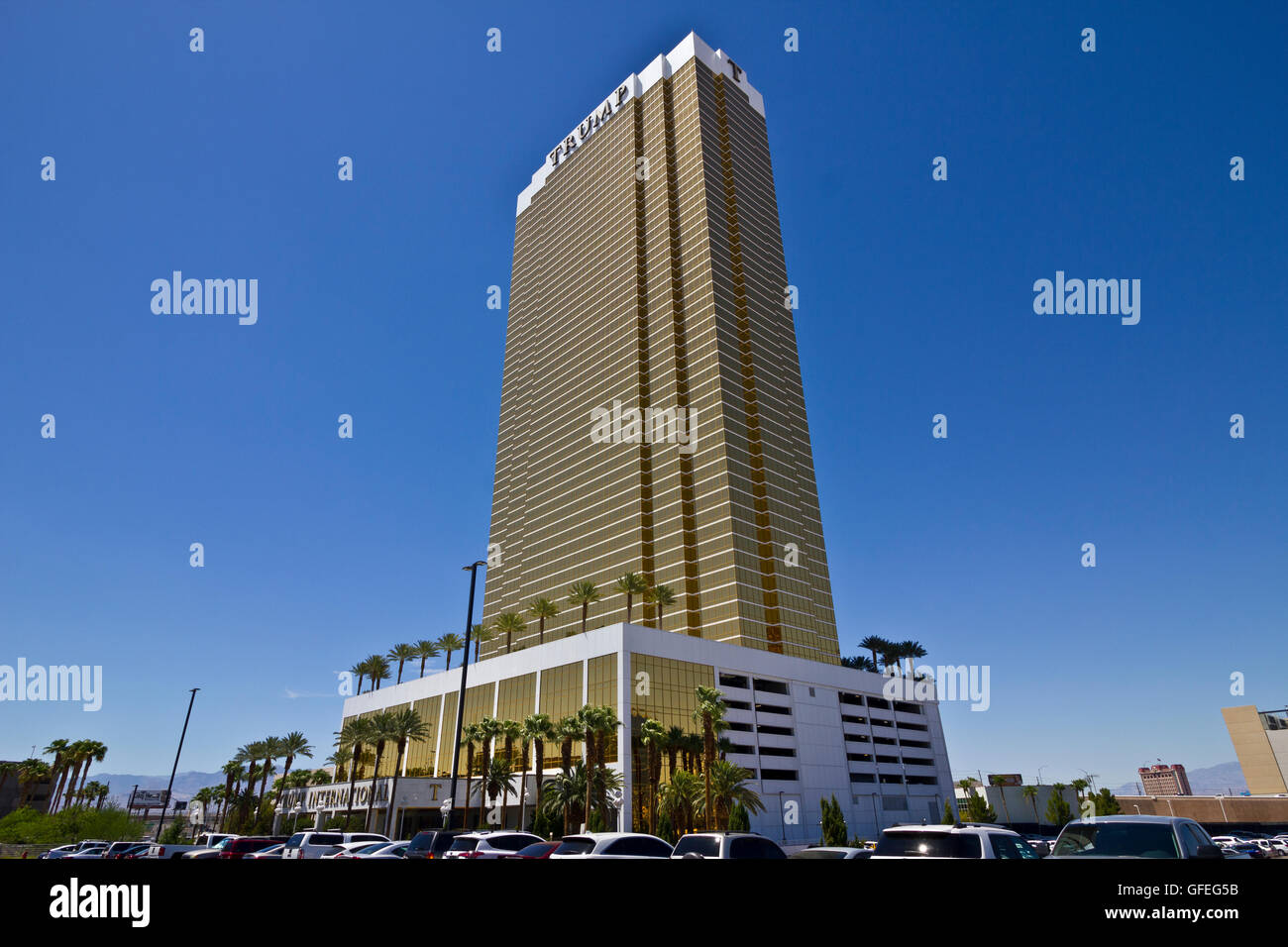 Las Vegas - Circa Juillet 2016 : Trump Hotel Las Vegas III Banque D'Images