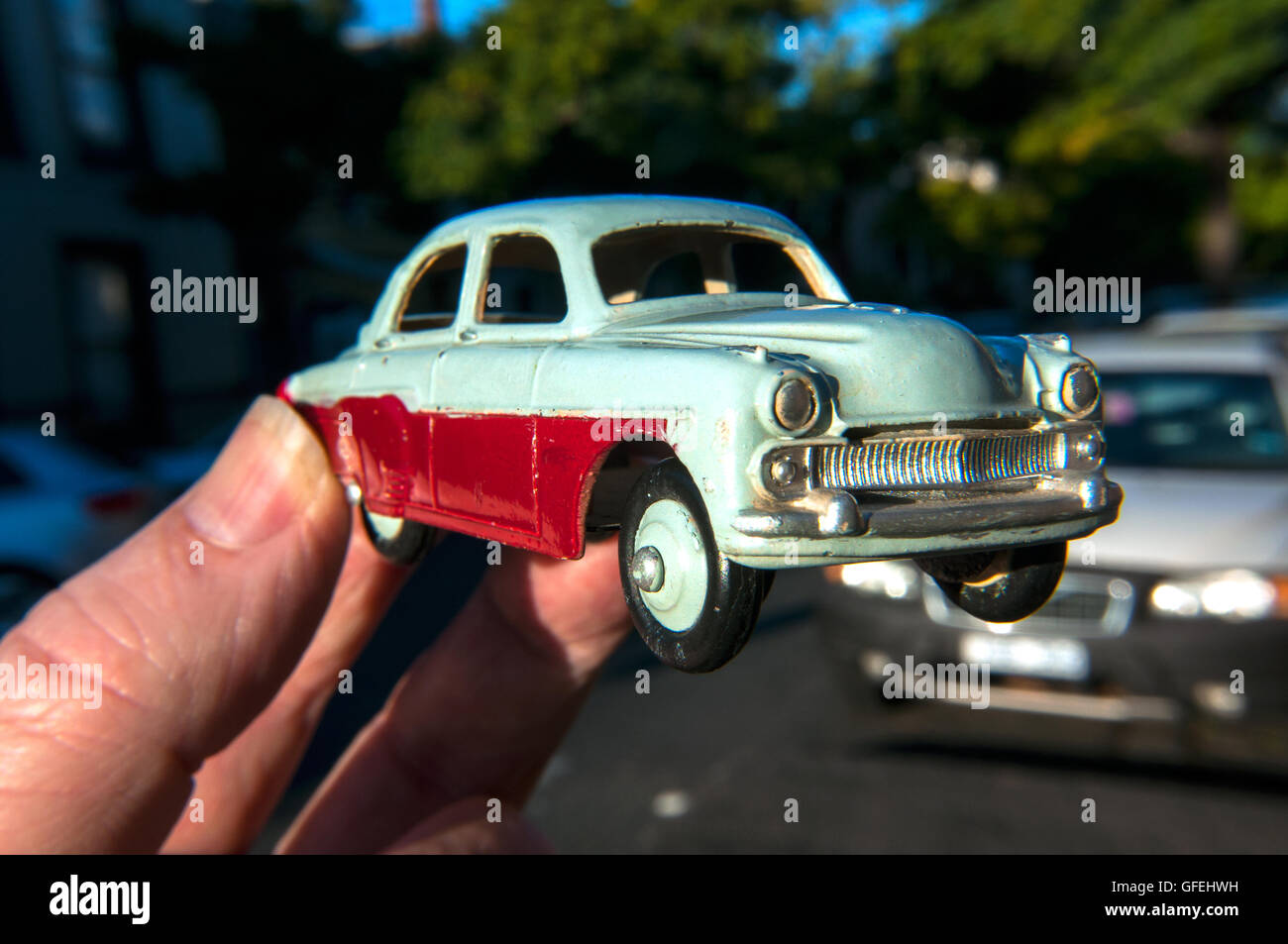 Modèle rétro voiture Vauxhall Cresta, Melbourne, Victoria, Australie Banque D'Images