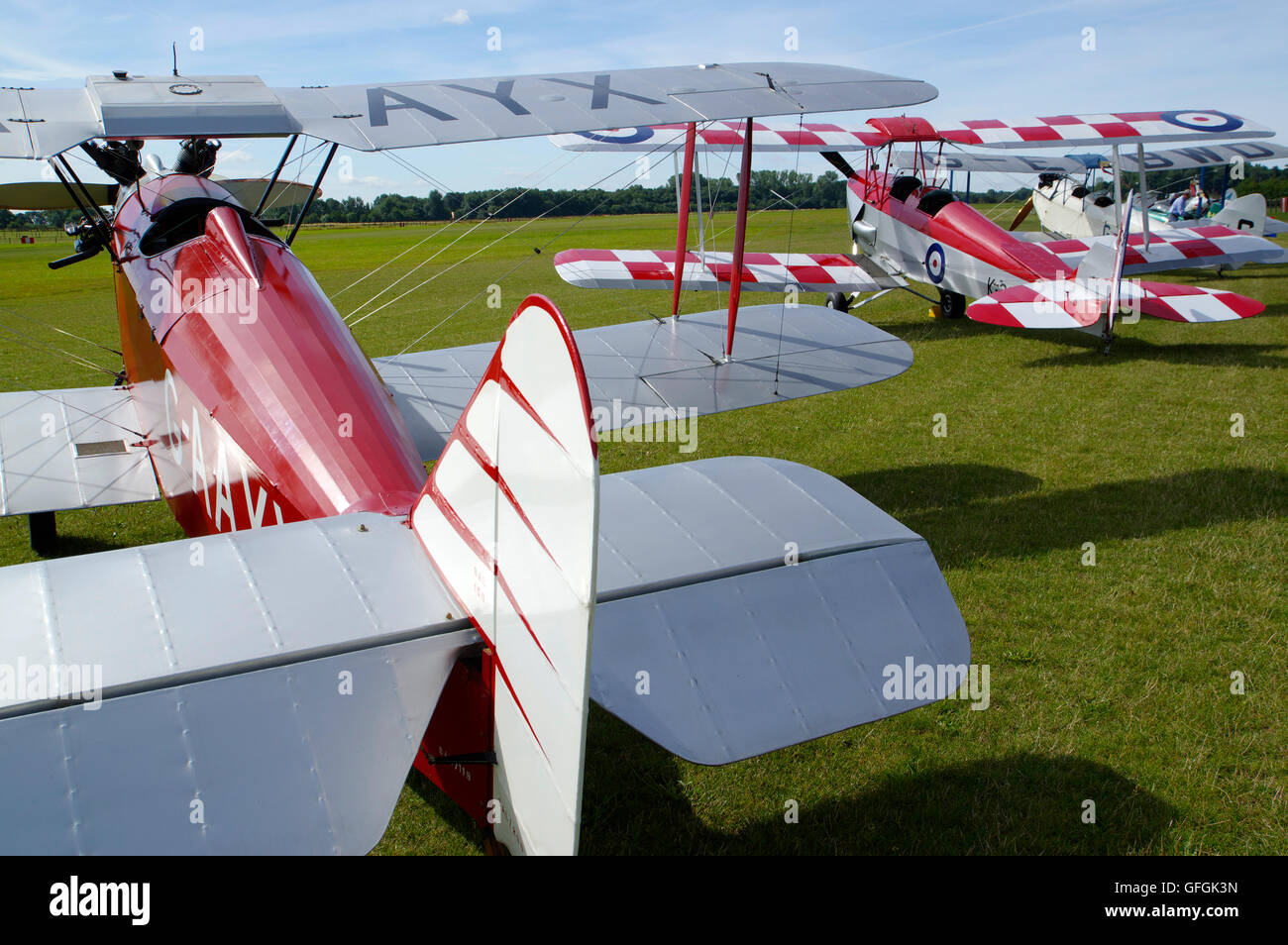 Shuttleworth Collection Southern Martlet G-AAYX, à Old Warden, Banque D'Images