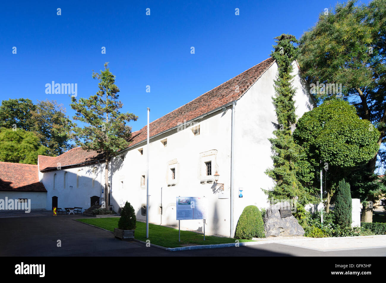 Feldbach : Historical Museum , Musée de l'artisanat et Fire Museum à Tabor, Autriche, Styrie, Carinthie, Steirisches Thermenland - Ost Banque D'Images