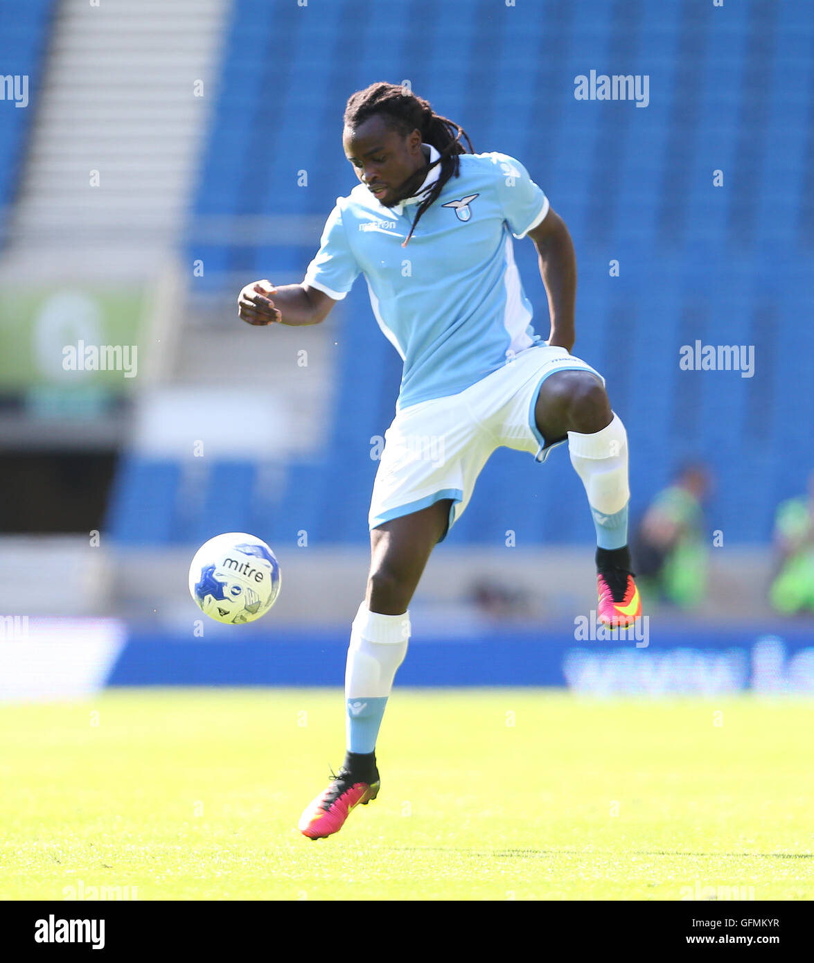 American Express, Grand Stade, Brighton, UK. 31 juillet, 2016. Jordan Lukaku lors d'un match amical d'avant saison. Crédit : Paul Terry/Alamy Live News Banque D'Images American Express, Grand Stade, Brighton, UK. 31 juillet, 2016. Jordan Lukaku lors d'un match amical d'avant saison. Crédit : Paul Terry/Alamy Live News Banque D'Images