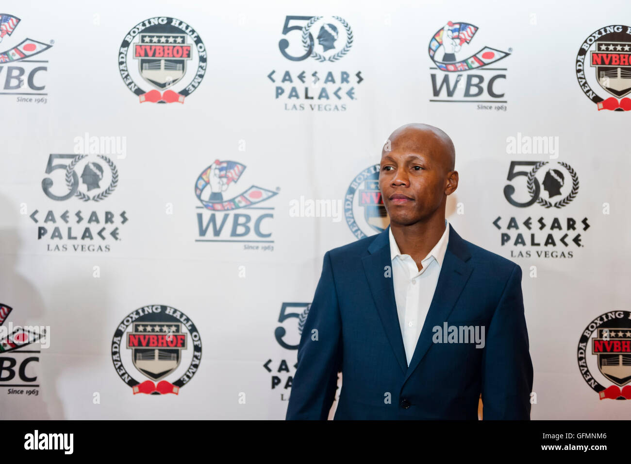Las Vegas, Nevada, USA. 30 juillet, 2016. Zab Judah sur le tapis rouge lors de la 4e édition Nevada Boxing Hall of Fame Intronisation Crédit : Ken Howard/Alamy Live News Banque D'Images