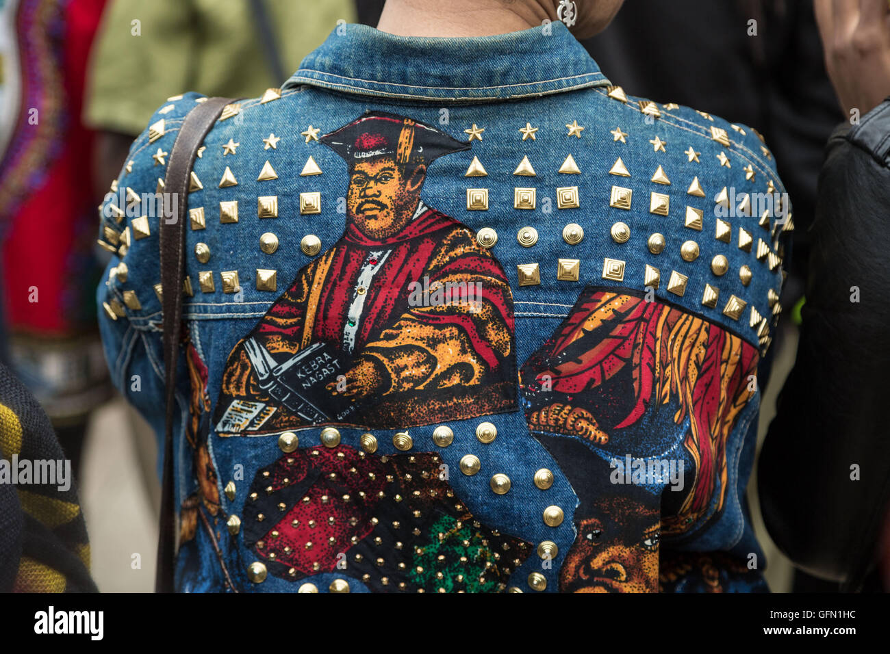 Londres, Royaume-Uni. 1er août 2016. Afrikan annuelle La Journée de l'émancipation des réparations à partir de mars, Brixton Sud London Crédit : Guy Josse/Alamy Live News Banque D'Images