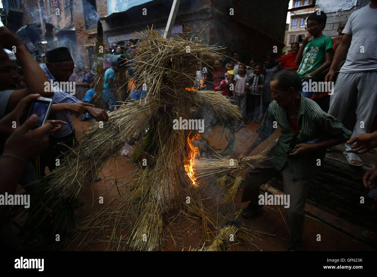 Ghanta karna Banque de photographies et d’images à haute résolution Alamy