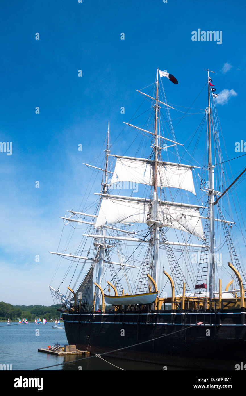 Mystic Seaport, Mystic, Connecticut, USA Banque D'Images