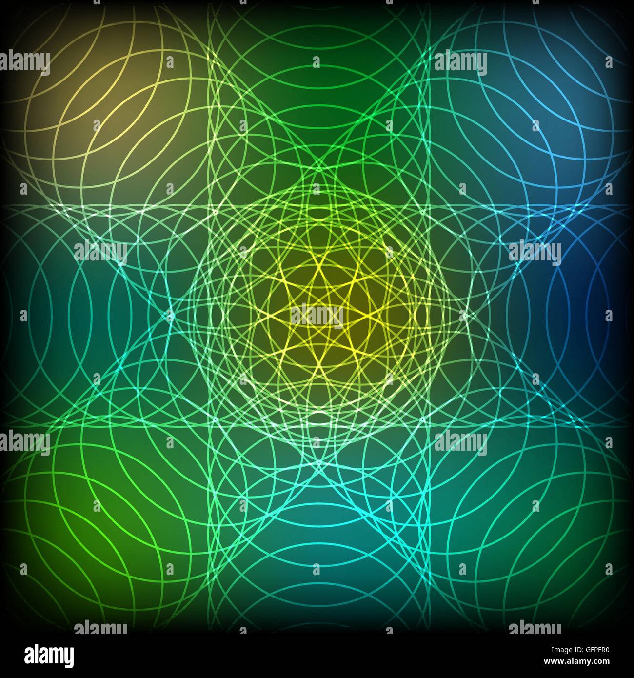 Colorful abstract background Circle line blend, vecteur d'actions Illustration de Vecteur