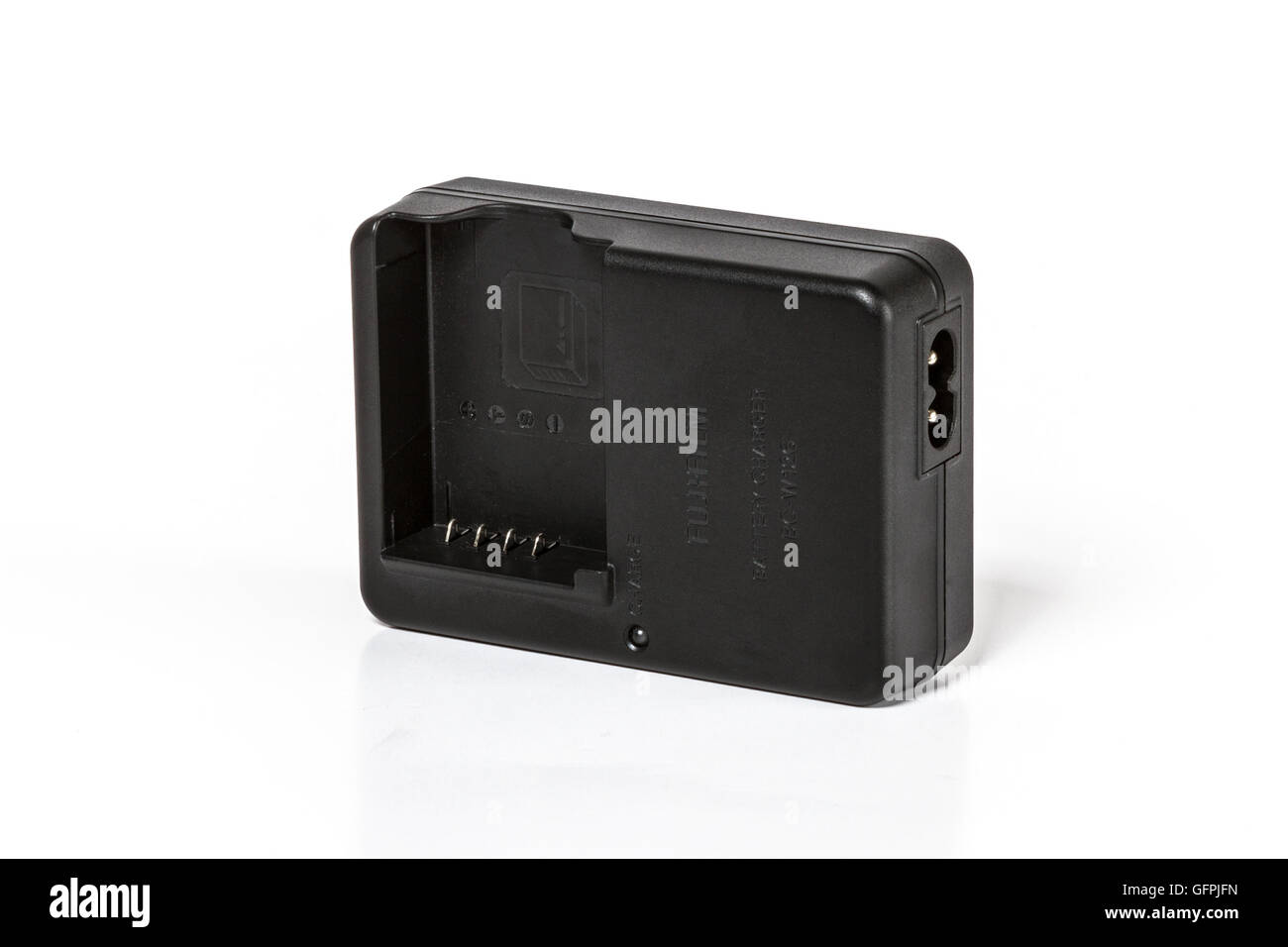 Chargeur de batterie BC-W126 pour FUJIFILM X-T2 appareil photo numérique, sur fond blanc Banque D'Images