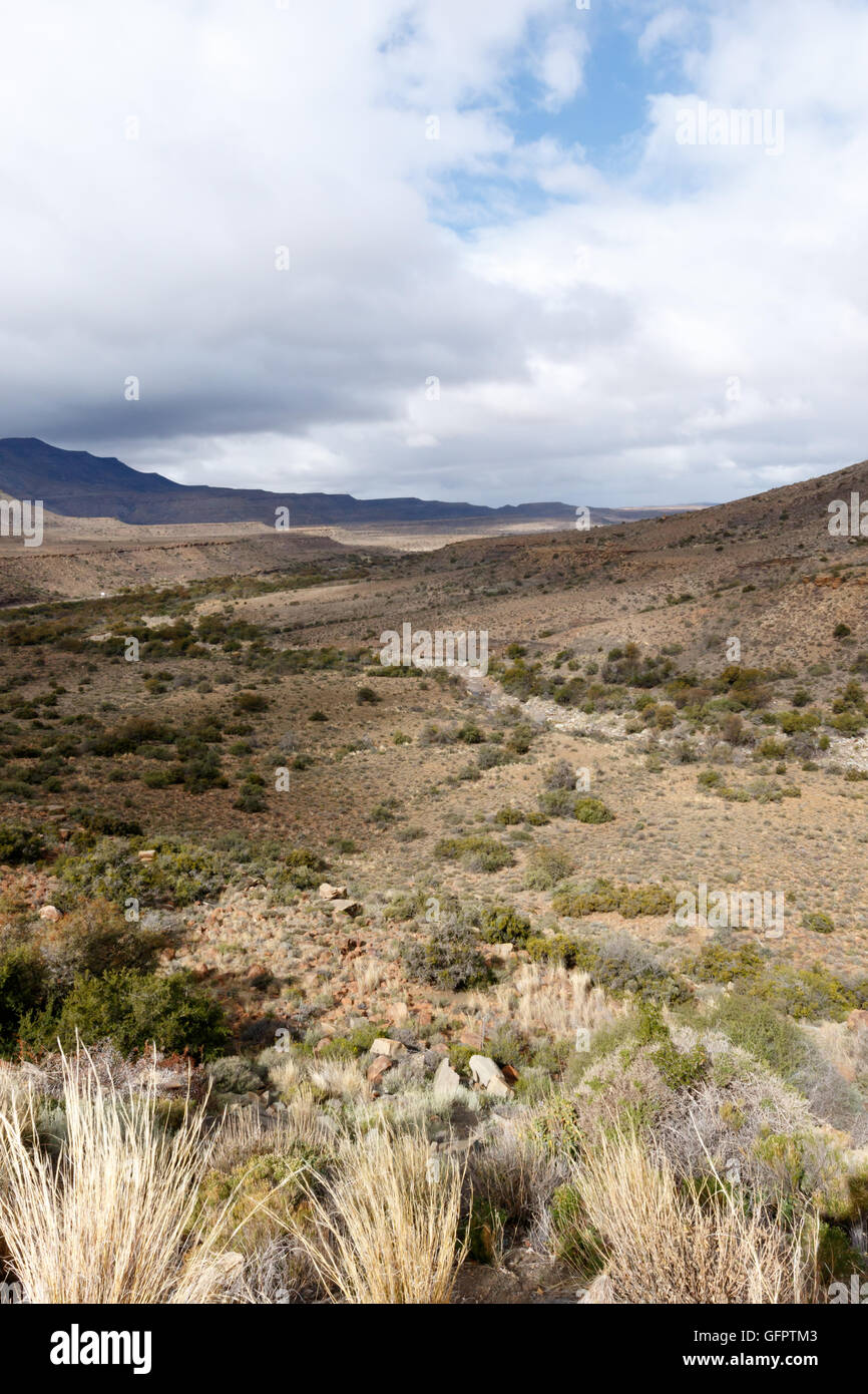 Vue féerique - Fraserburg est une ville dans la région du Karoo, en Afrique du Nord de la province du Cap. Banque D'Images