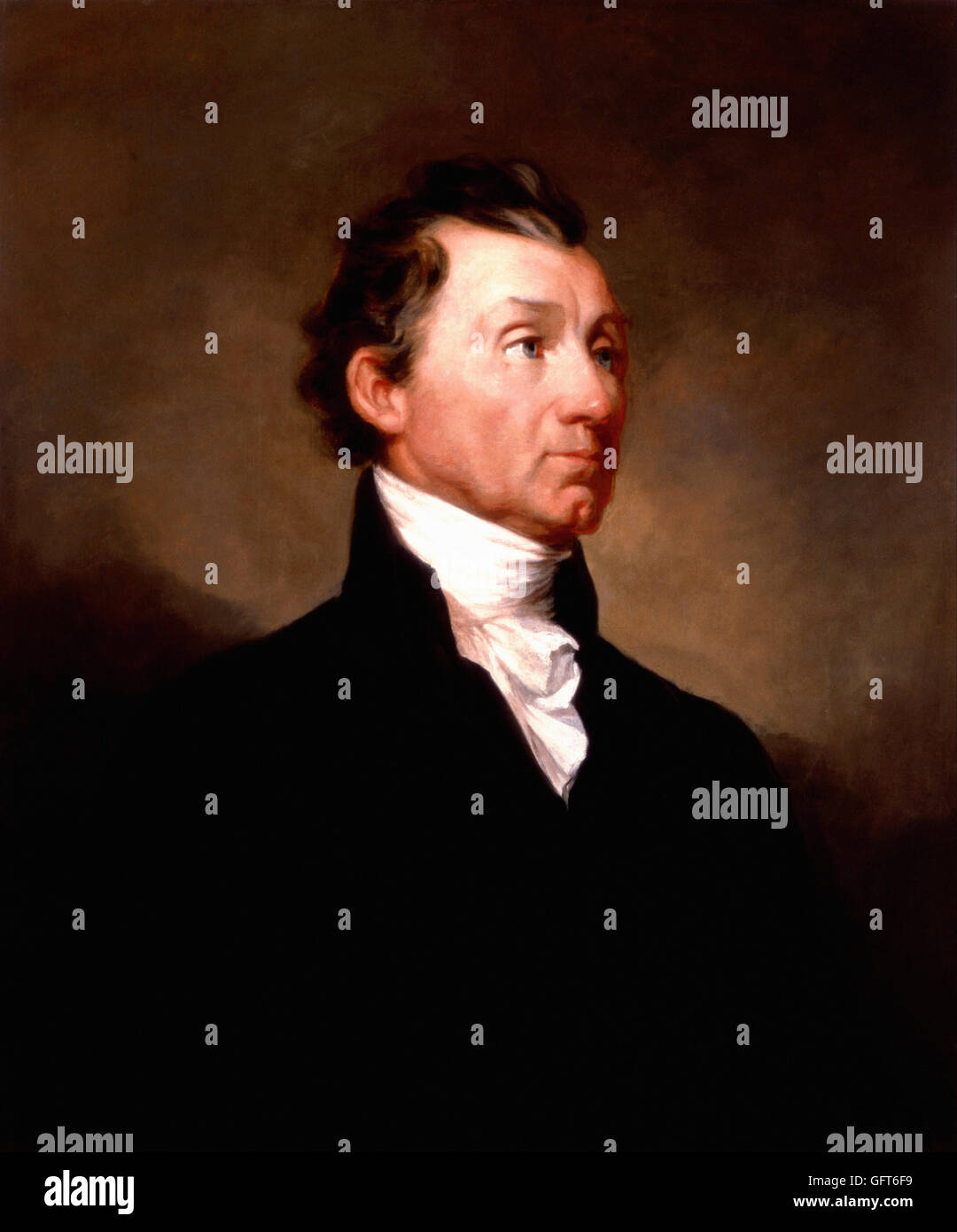 Samuel F. B. Morse - James Monroe Banque D'Images